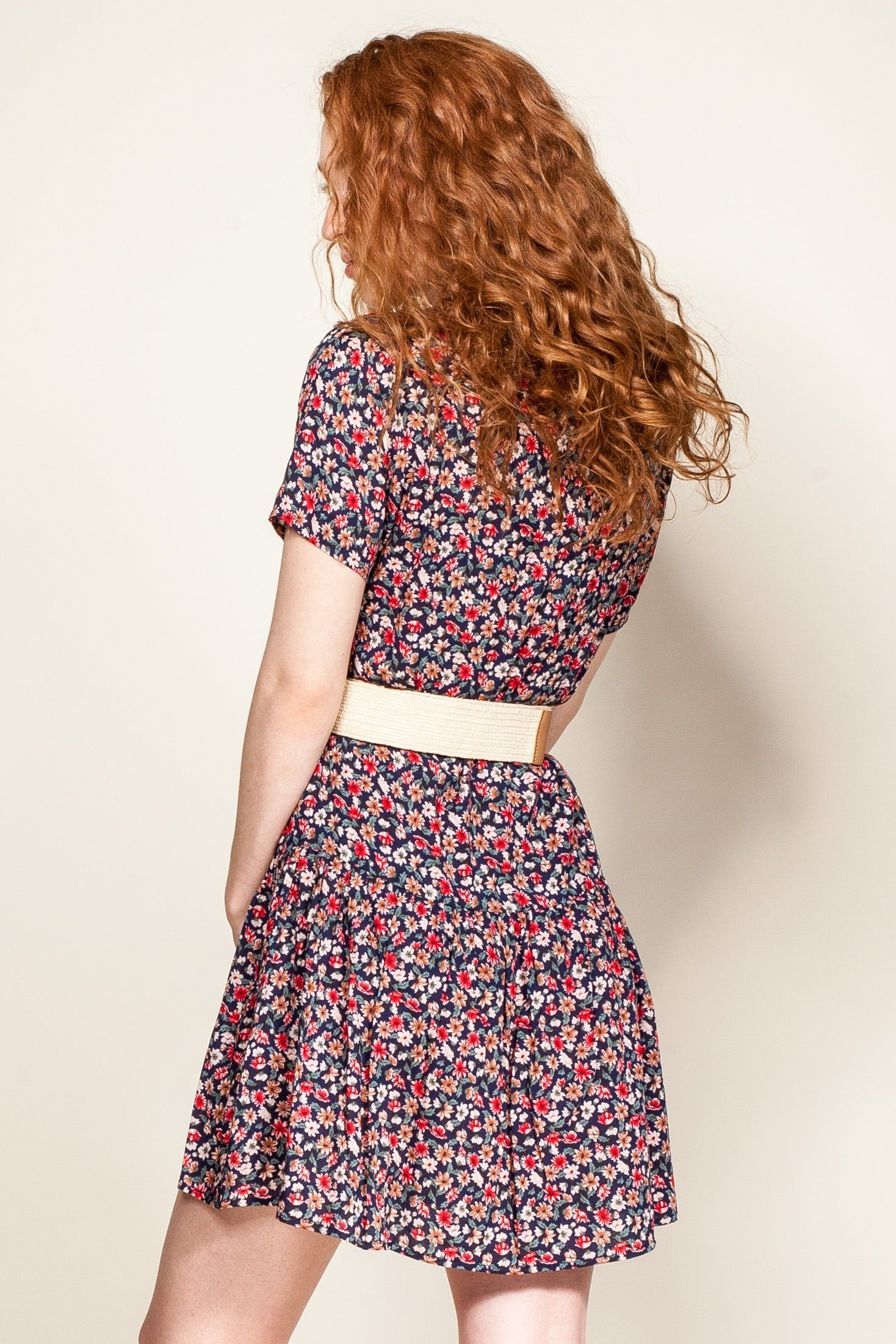 Aubrey Dress Navy - Pink Martini Collection