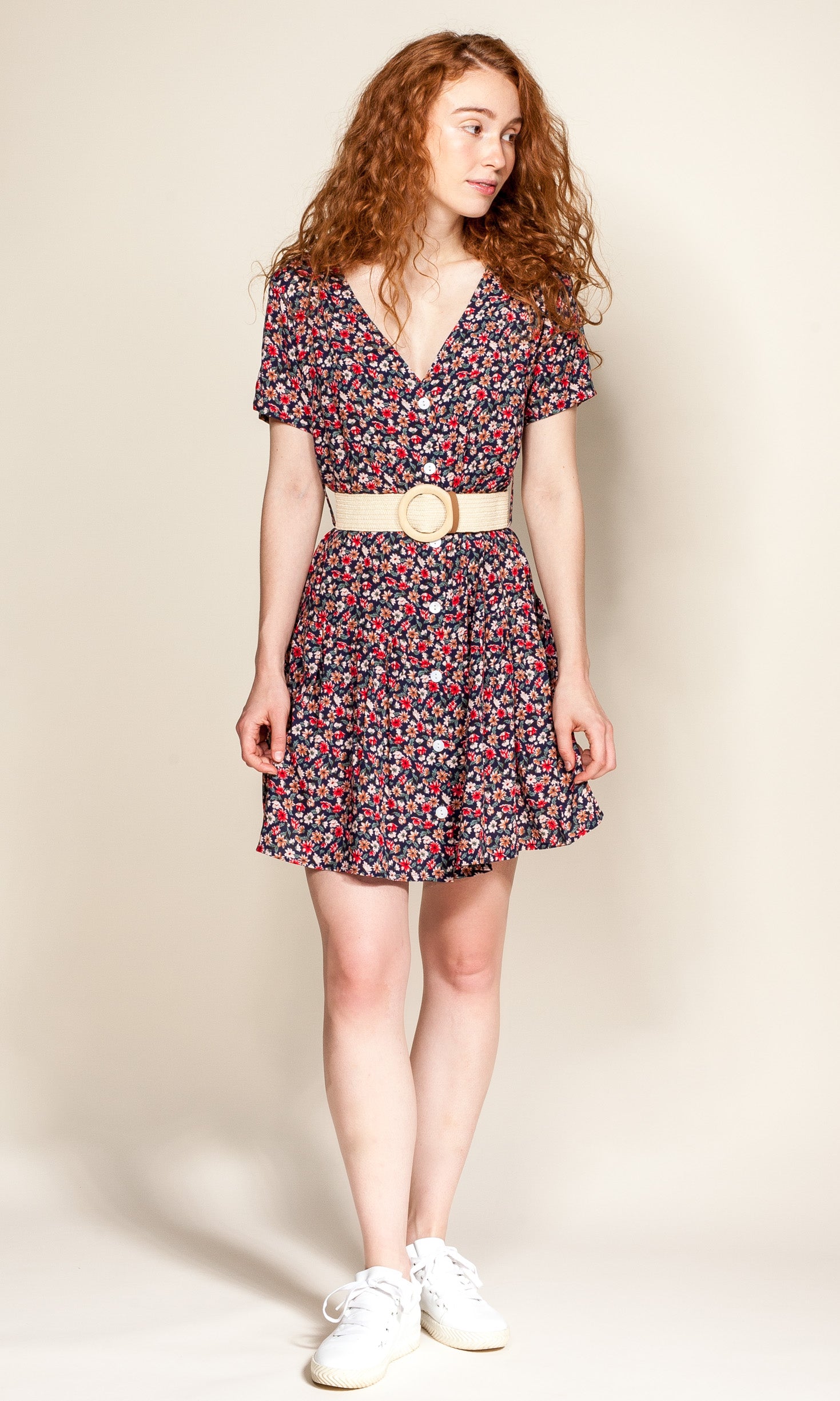 Aubrey Dress Navy - Pink Martini Collection