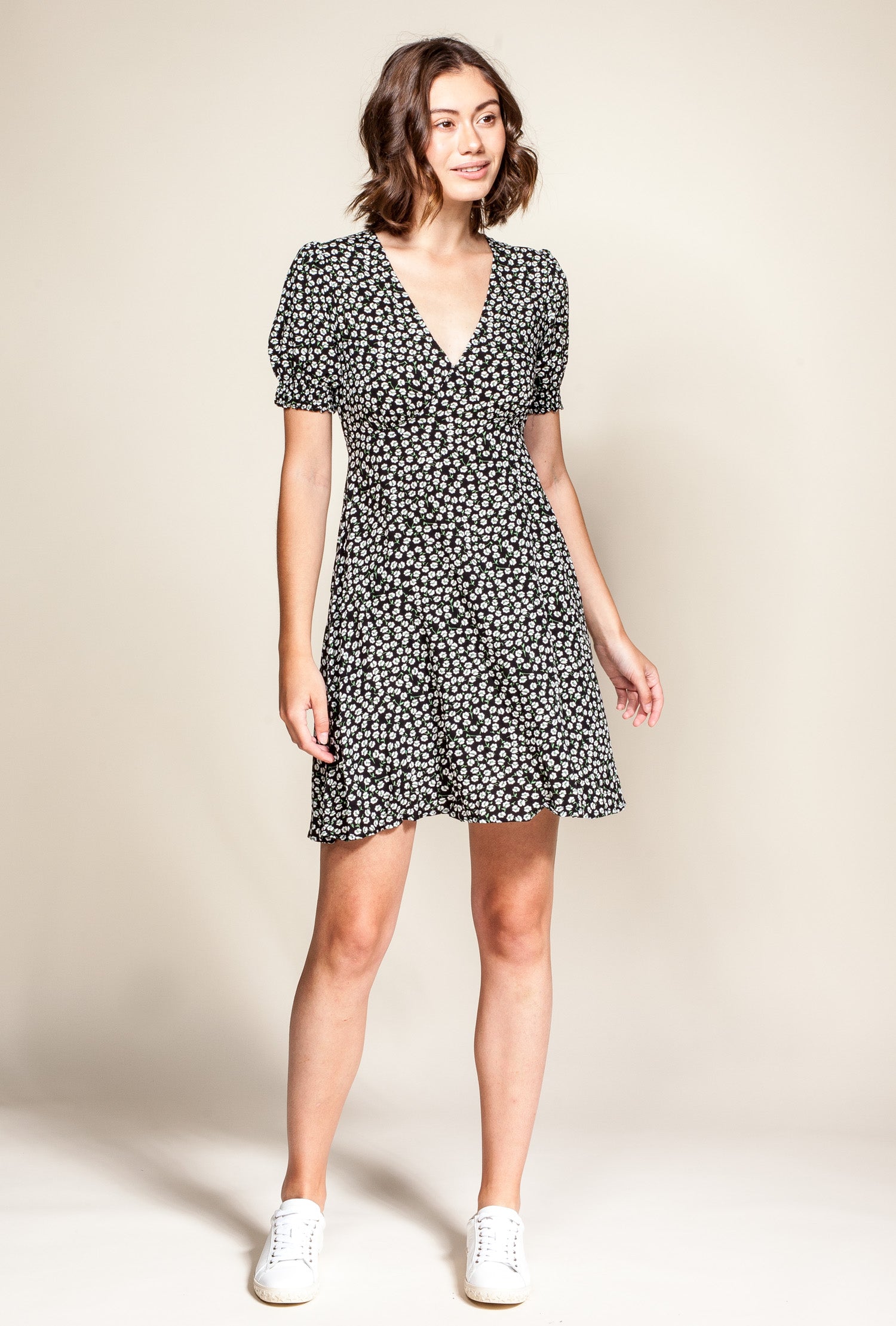 Georgia Dress- Black - Pink Martini Collection