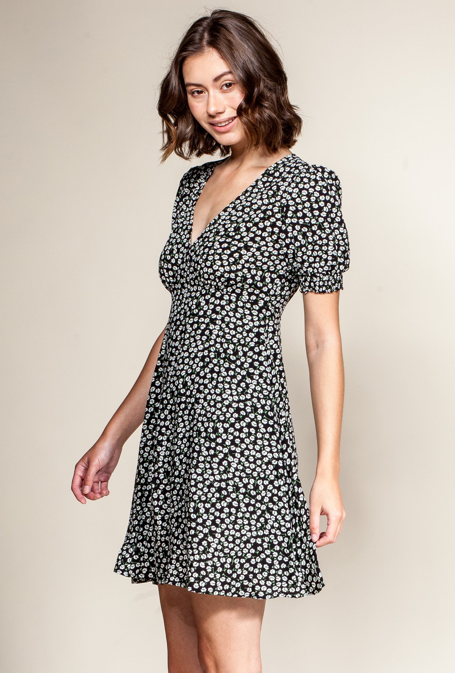 Georgia Dress- Black - Pink Martini Collection