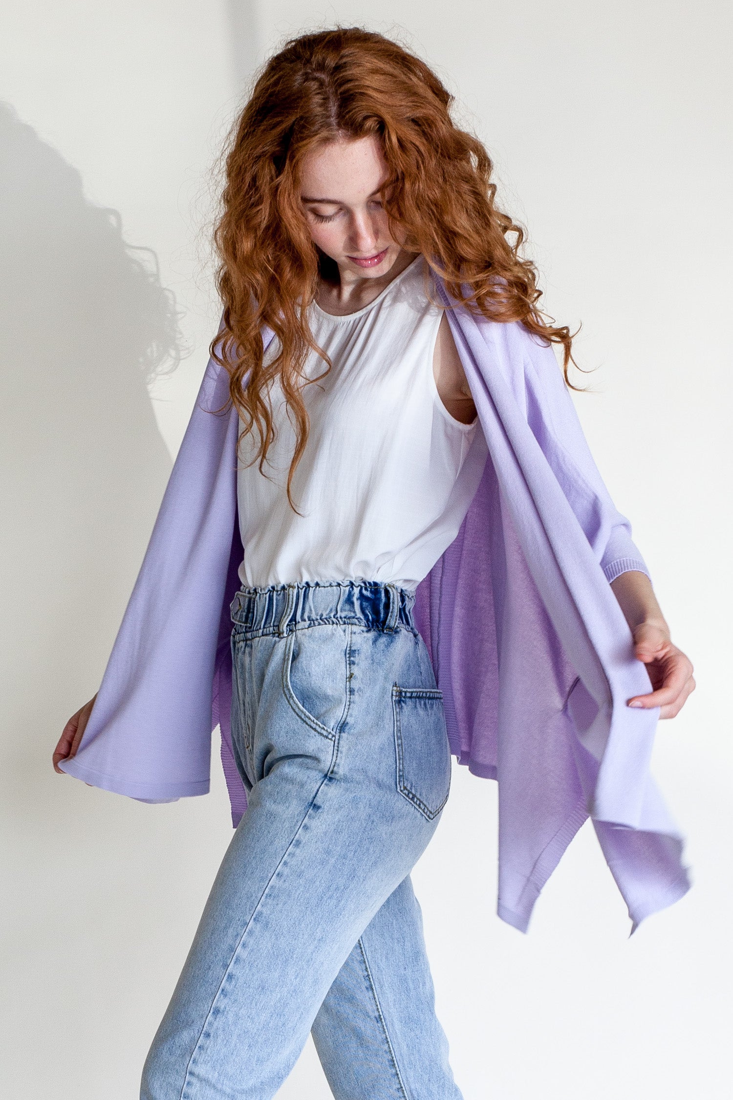 Mia Cardi Lavender - Pink Martini Collection