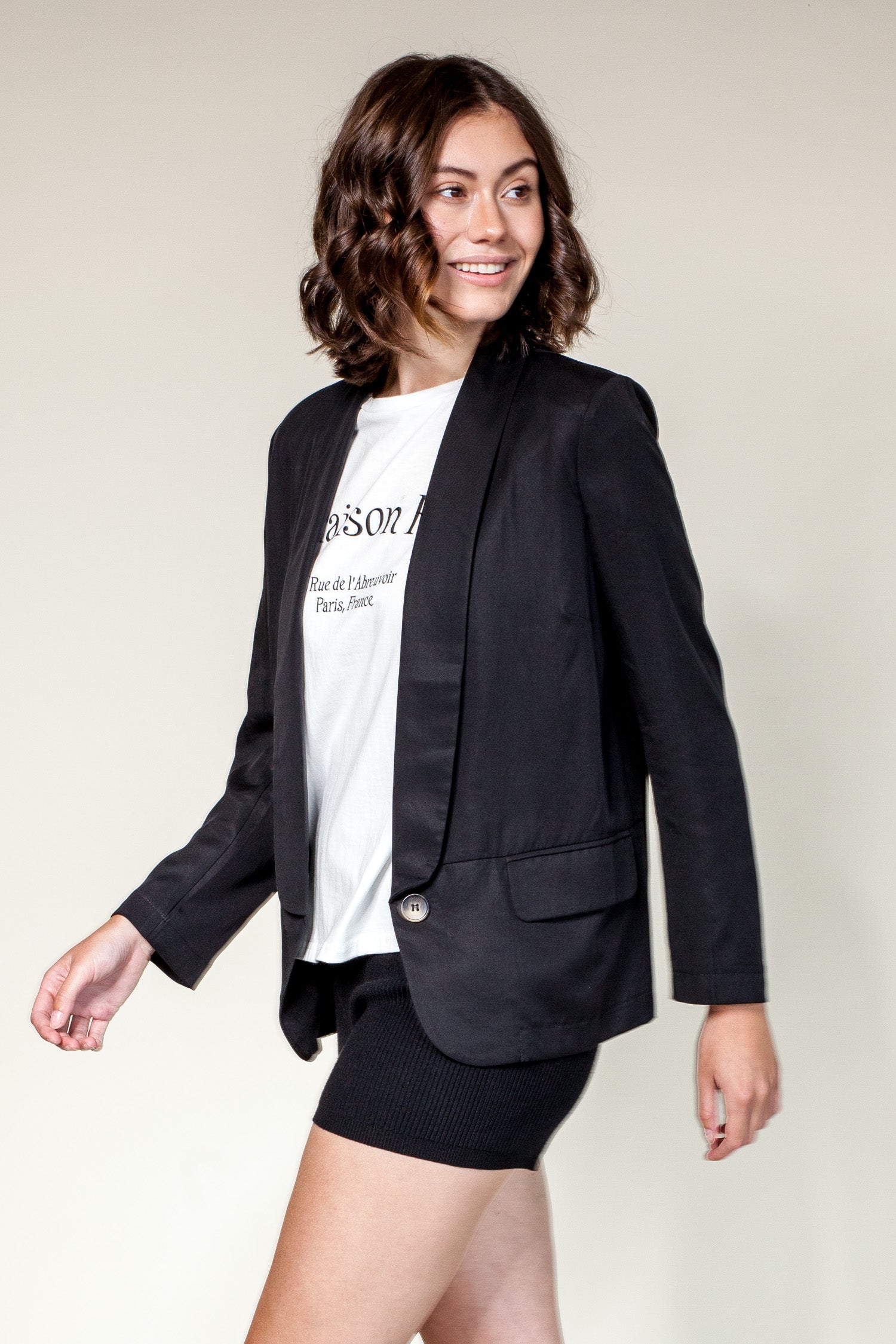 Chloe Blazer- Black - Pink Martini Collection