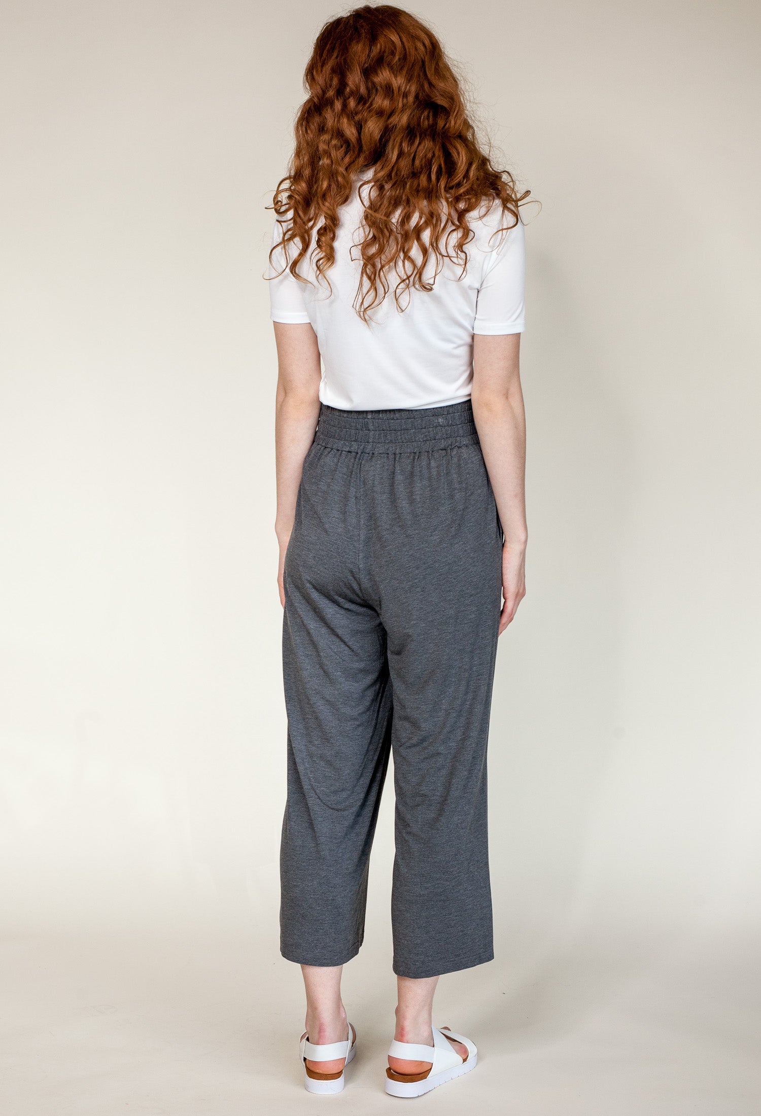 Relax Max Pants Charcoal - Pink Martini Collection