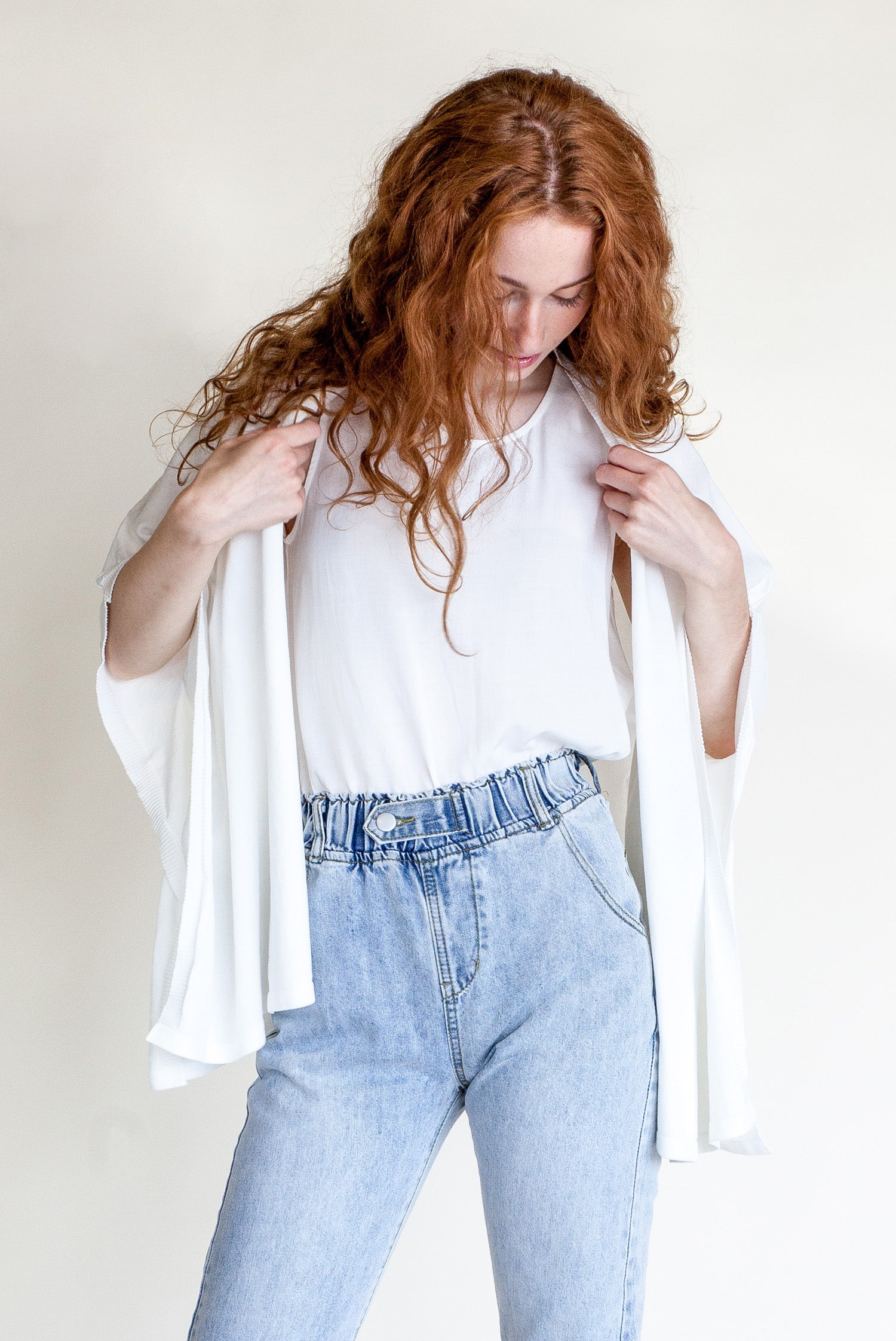 Mia Cardi White - Pink Martini Collection