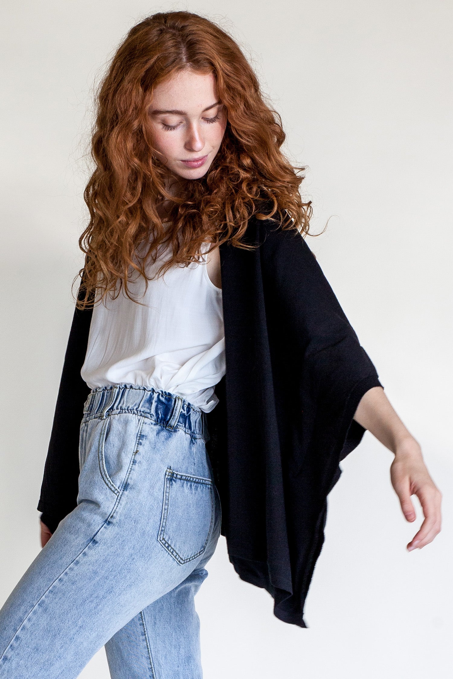 Mia Cardi Black - Pink Martini Collection