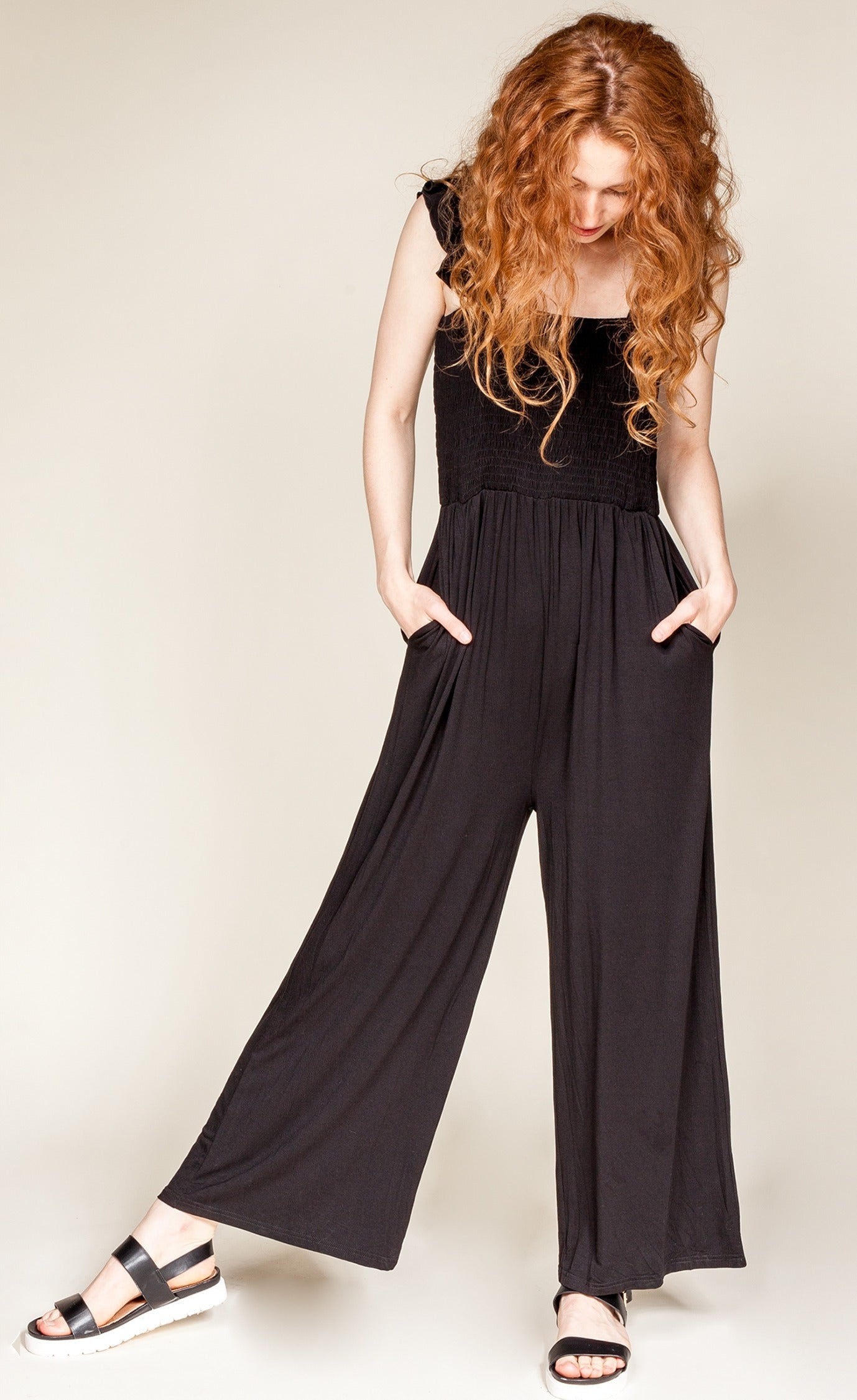Mav Romper Black - Pink Martini Collection