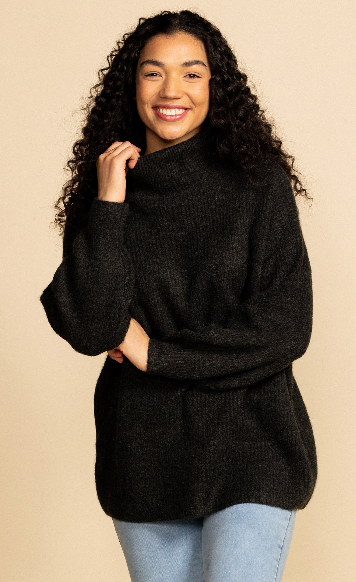 Cora Sweater Black - Pink Martini Collection