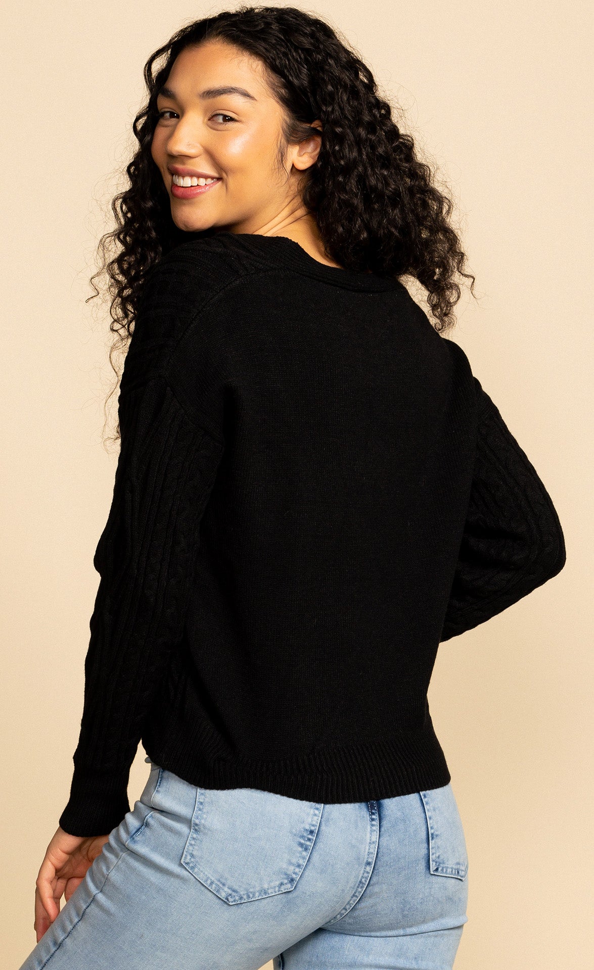 Kathleen Sweater Black - Pink Martini Collection