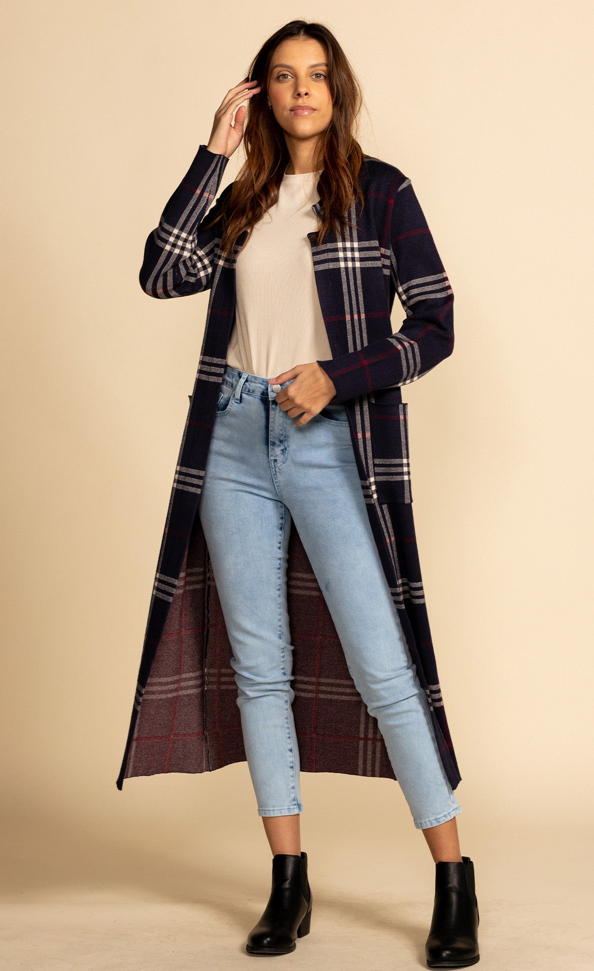 Middleton Long Jacket - Pink Martini Collection