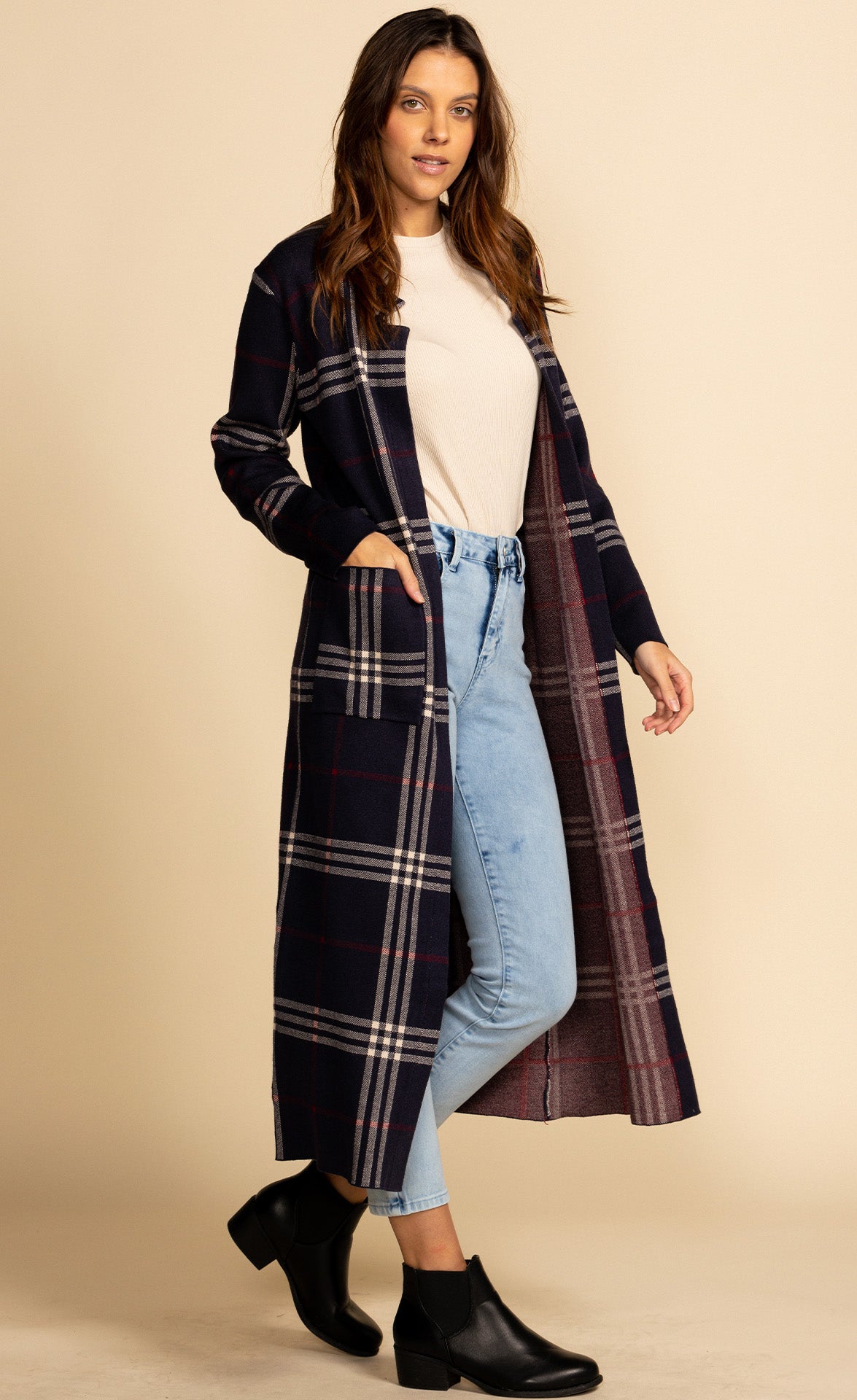 Middleton Long Jacket - Pink Martini Collection