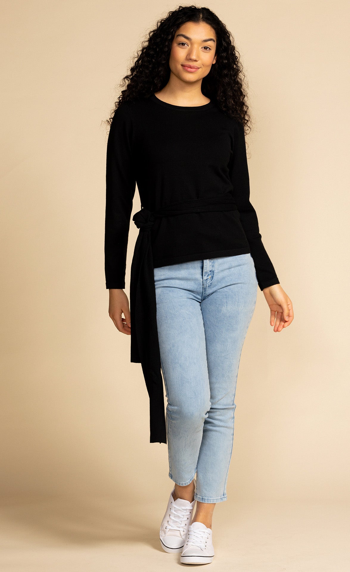 Myla Sweater Black - Pink Martini Collection