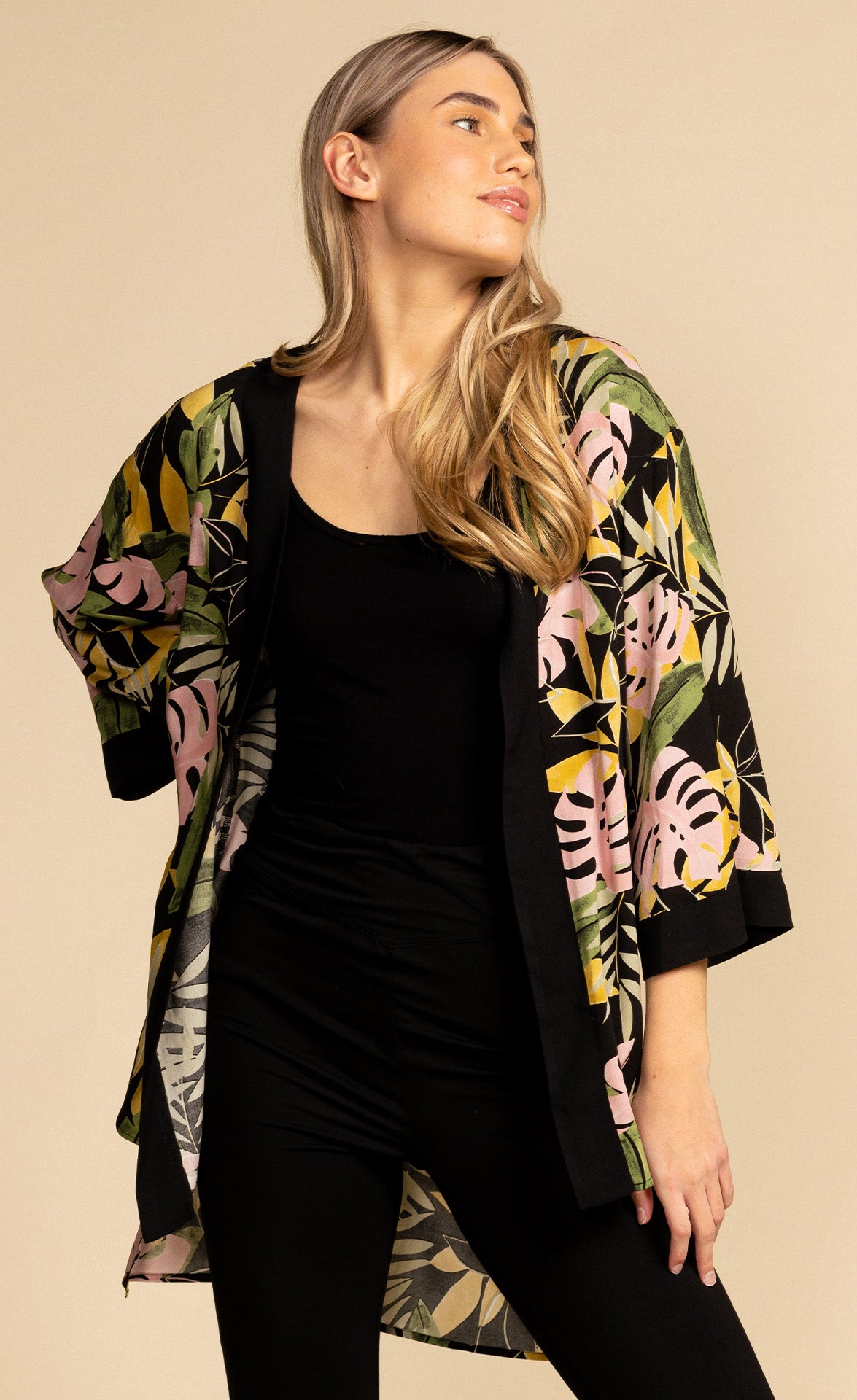 Cayman Tropical Kimono - Pink Martini Collection