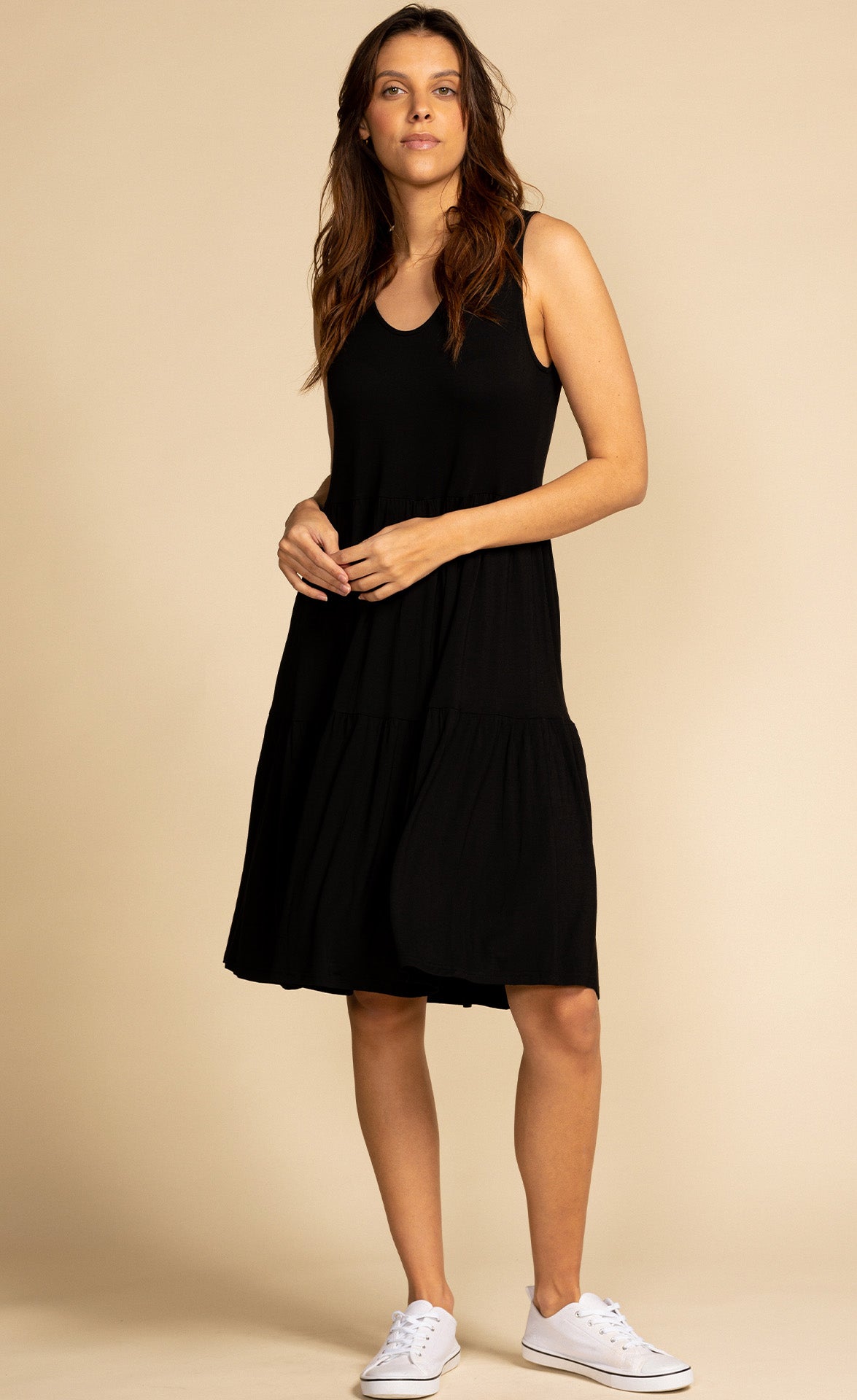 Sutton Dress Black - Pink Martini Collection