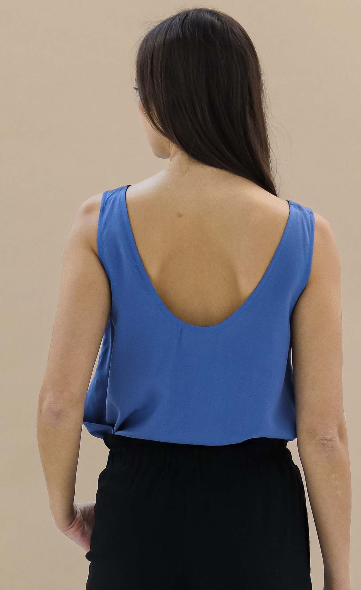 Tiffany Top Blue - Pink Martini Collection