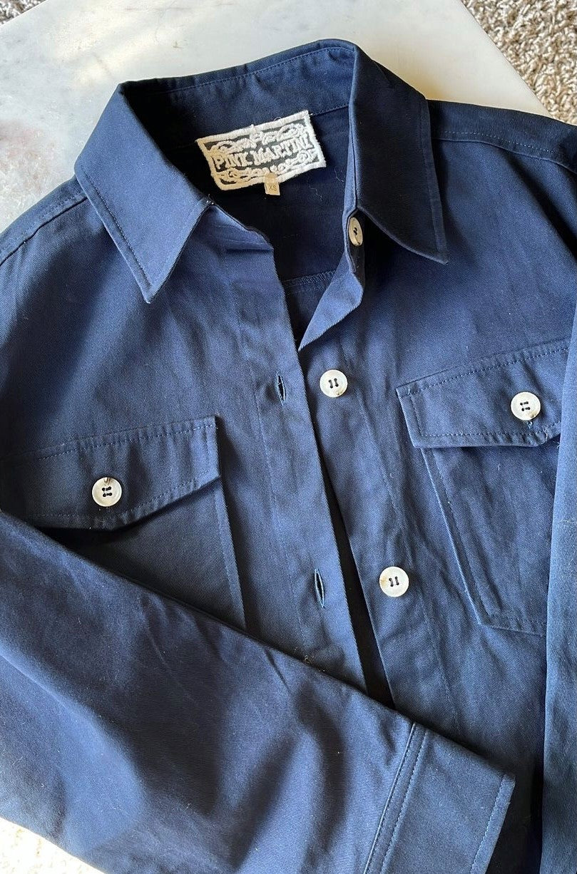 Twill & Shack- Navy - Pink Martini Collection