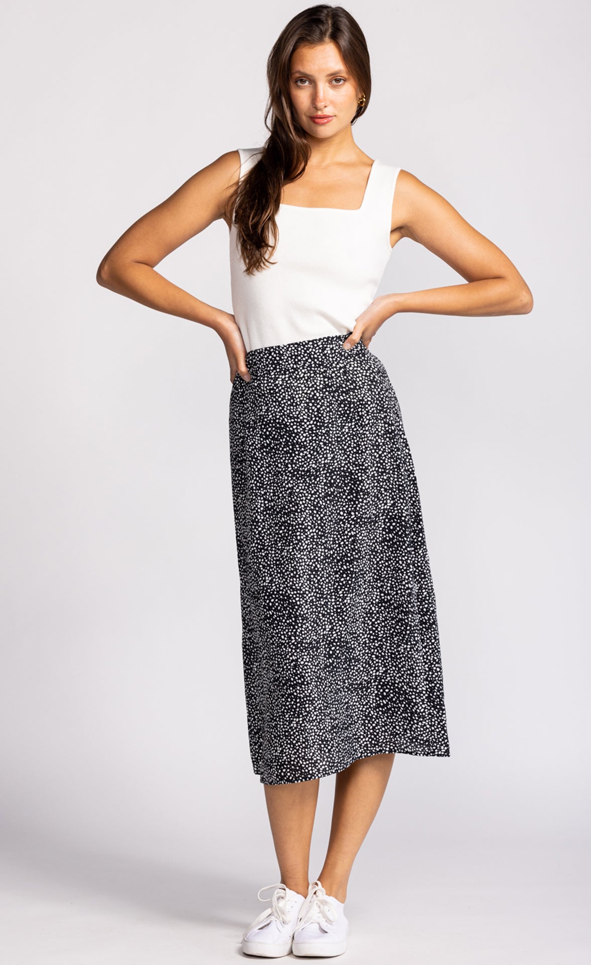 Sahara Skirt Black - Pink Martini Collection