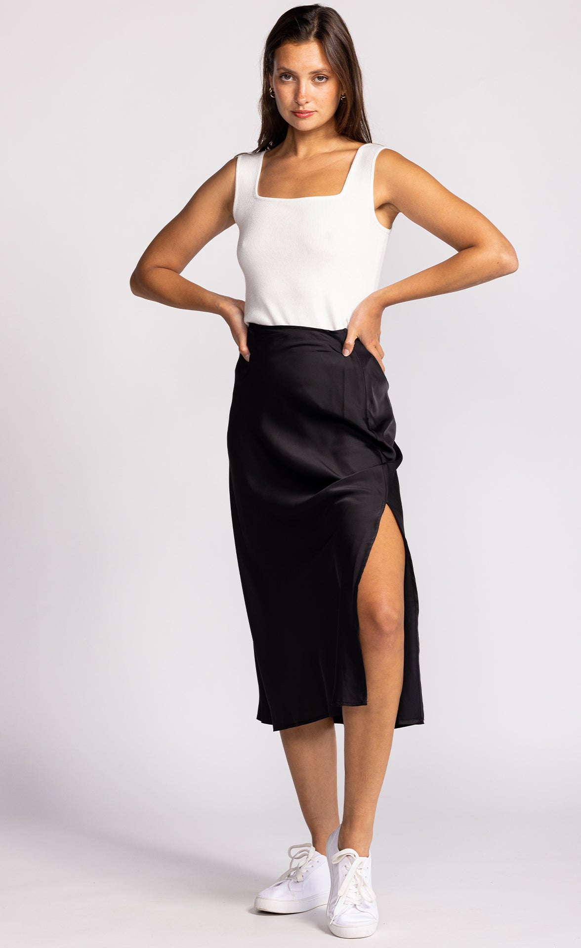 Charmaine Skirt-Black - Pink Martini Collection