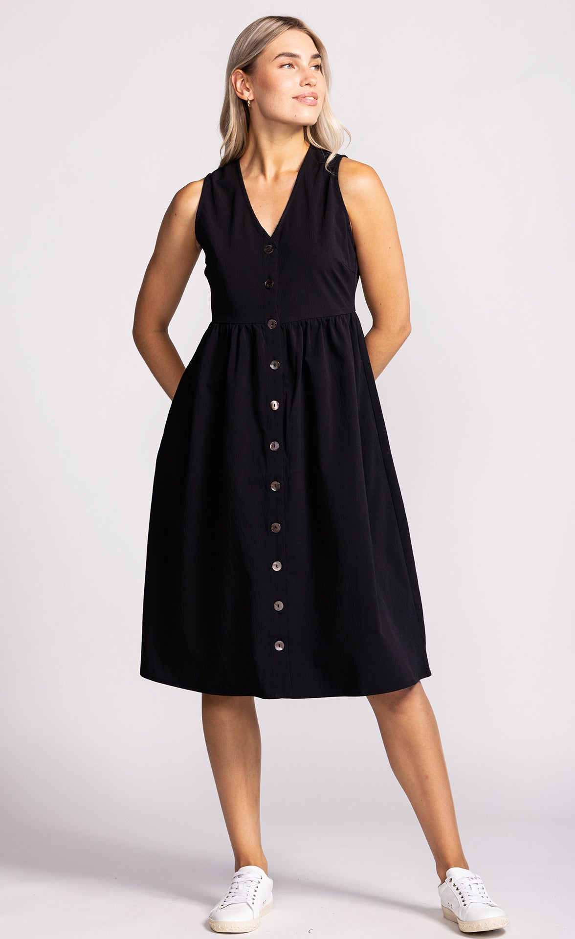 Samantha Dress Black - Pink Martini Collection