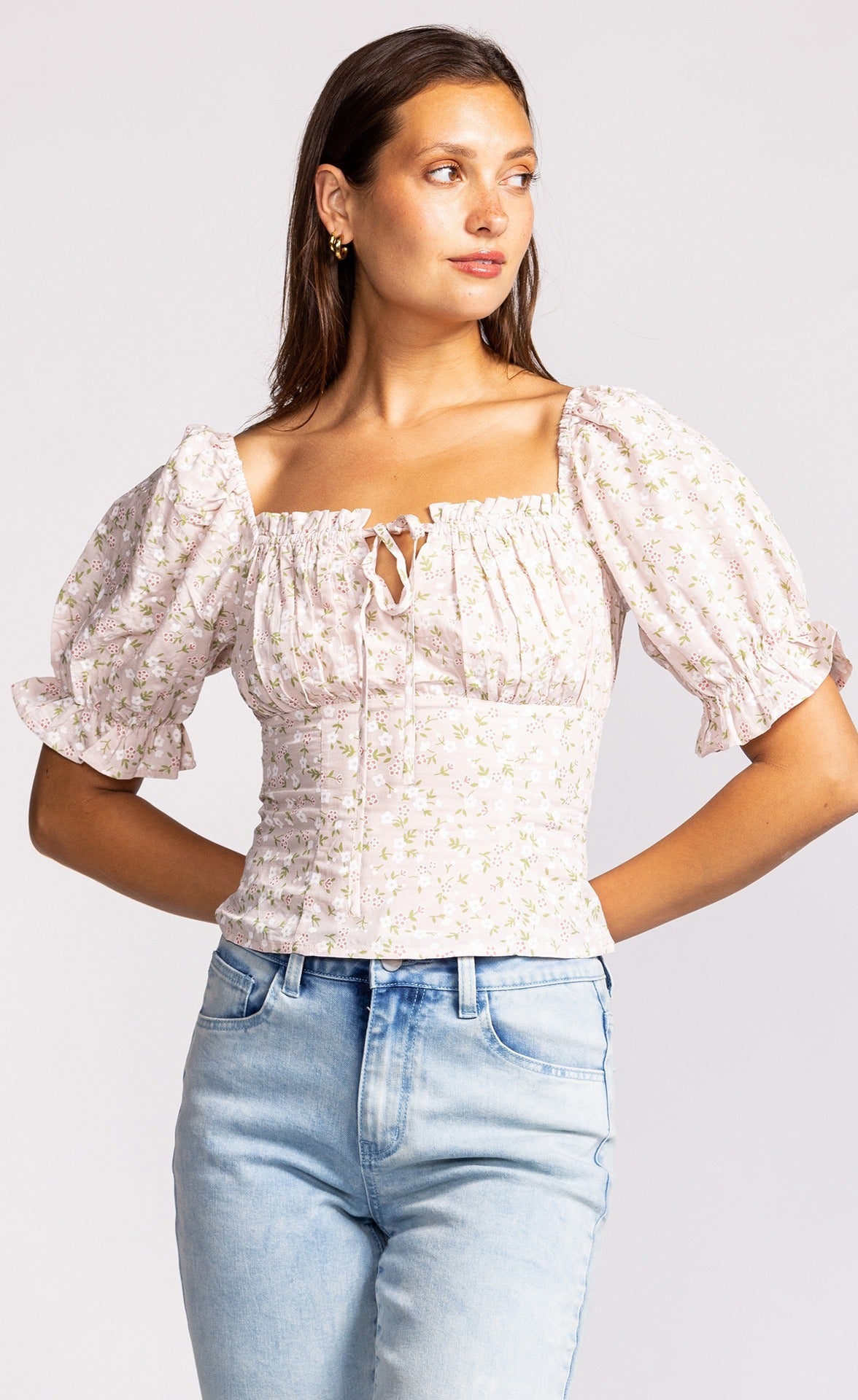 Carrie Top-Pink - Pink Martini Collection