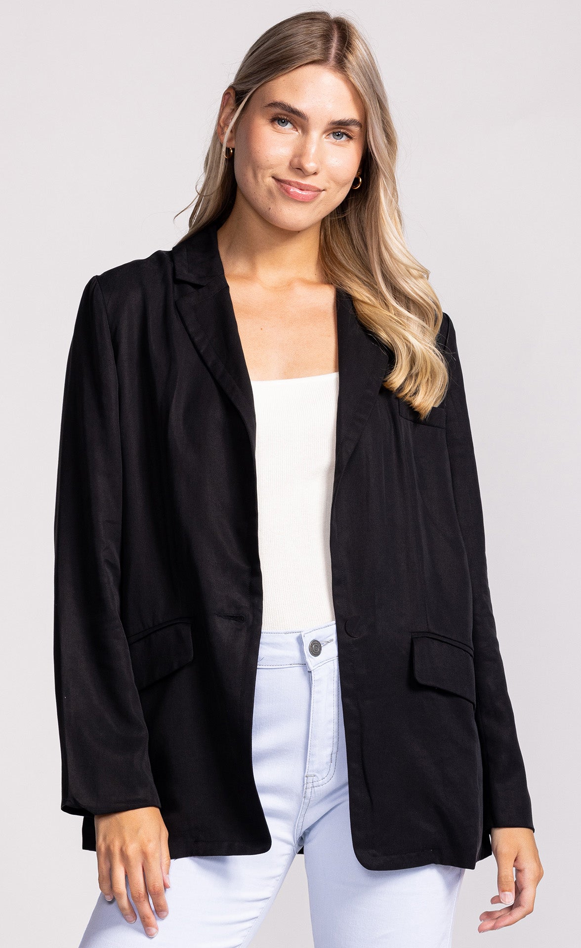 The Veronica Blazer Black - Pink Martini Collection