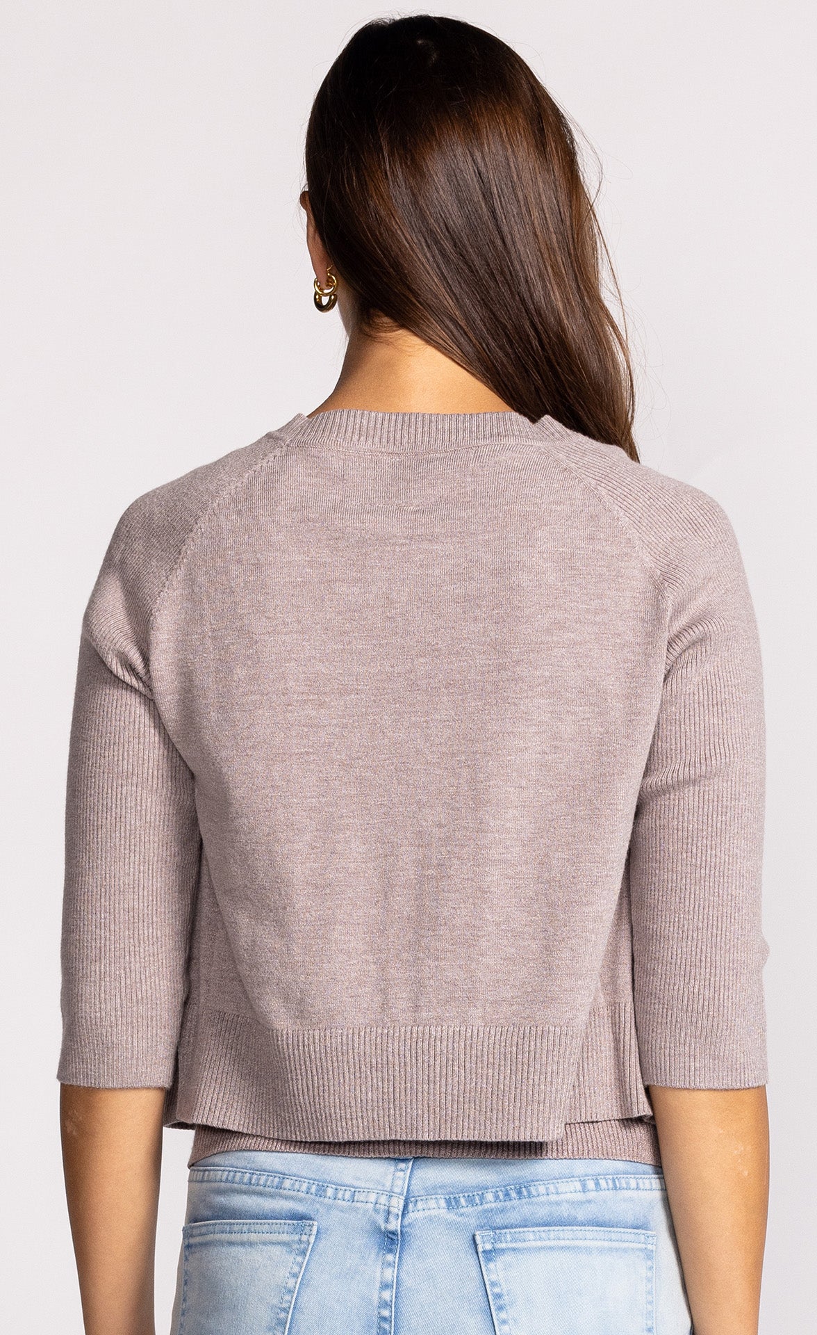 Lyla Set (Cardigan & Top Grey) - Pink Martini Collection