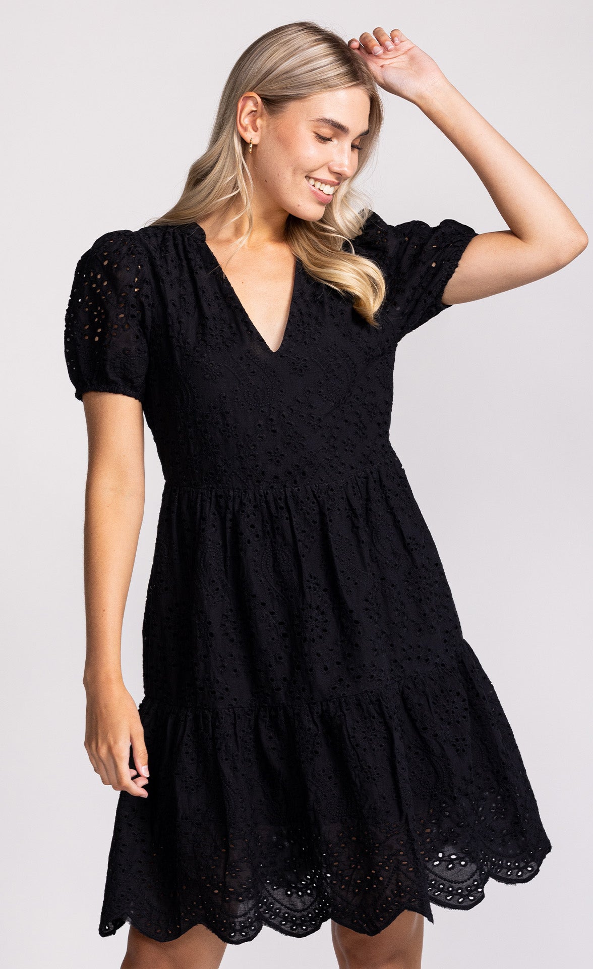 Halle Dress Black - Pink Martini Collection