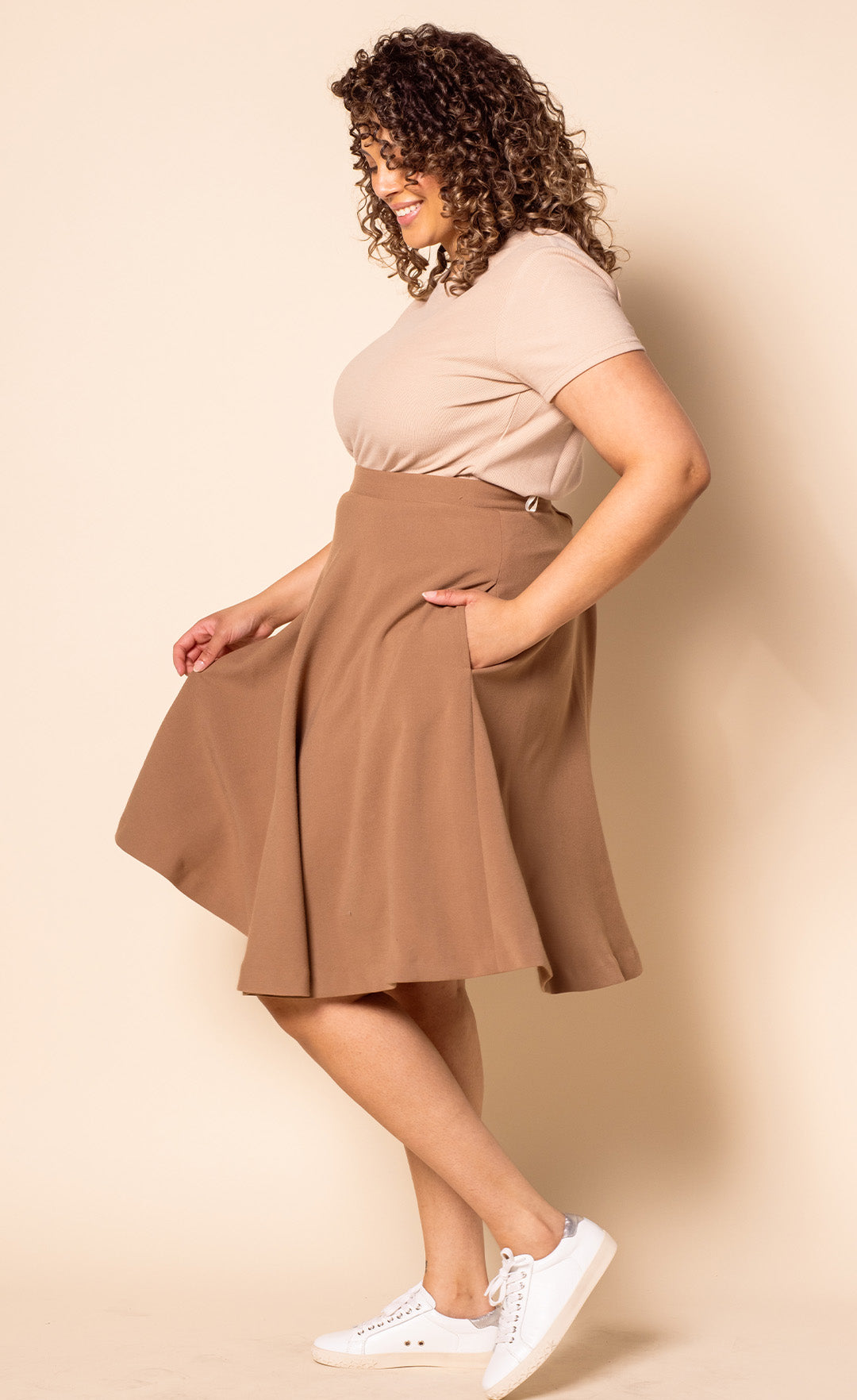 Hotline Swing Skirt - Pink Martini Collection