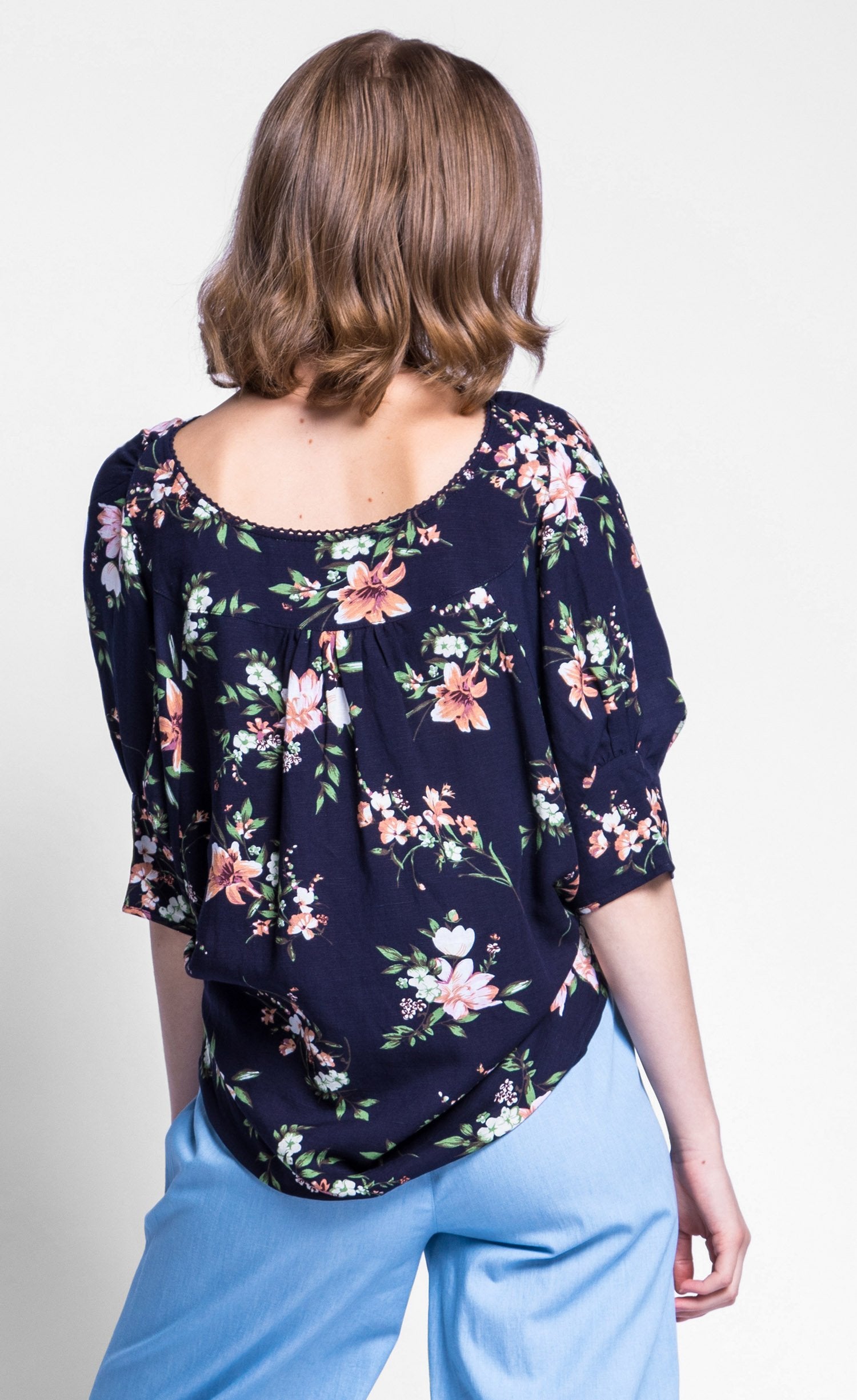 The Freya Top - Pink Martini Collection