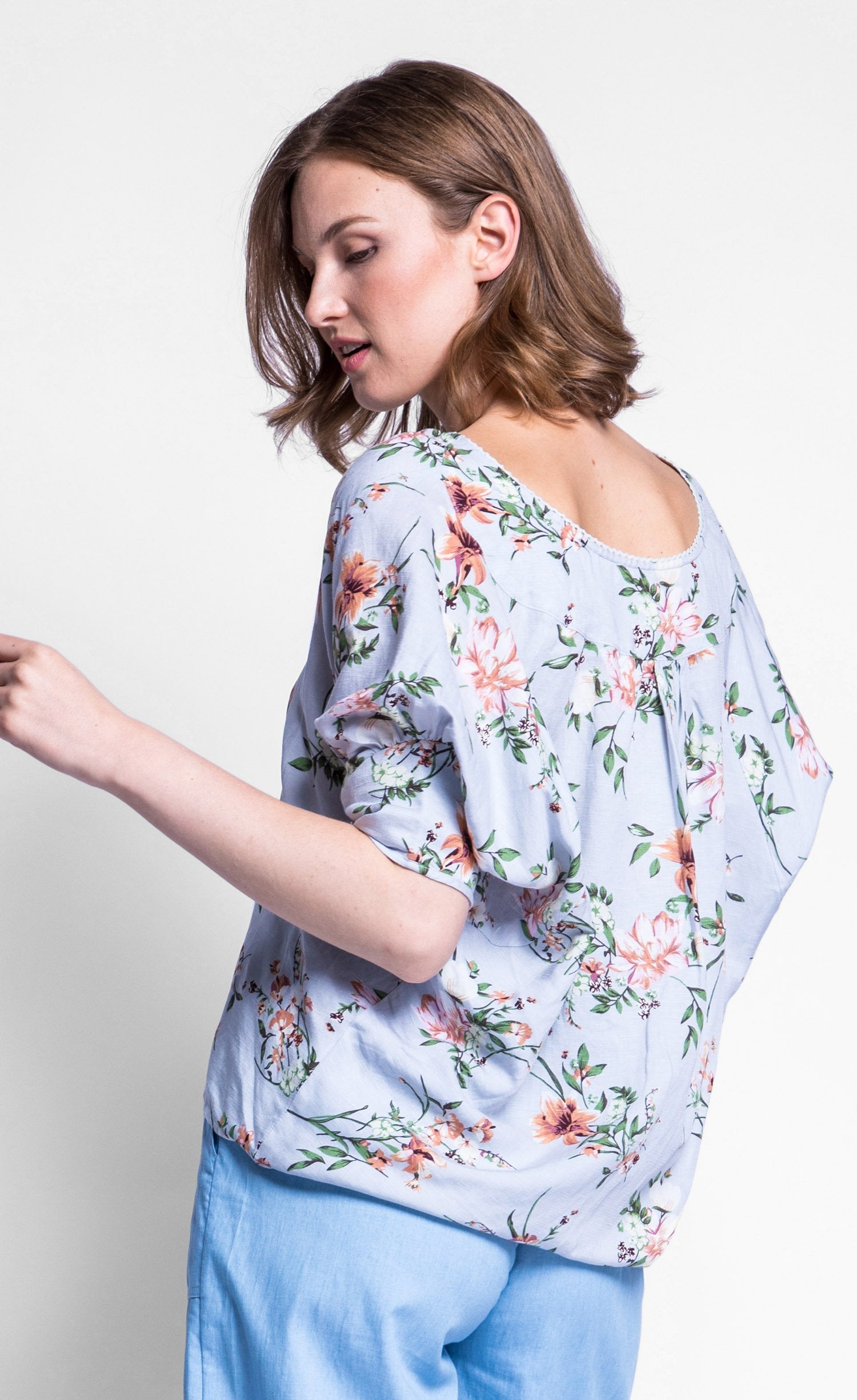 The Freya Top - Pink Martini Collection