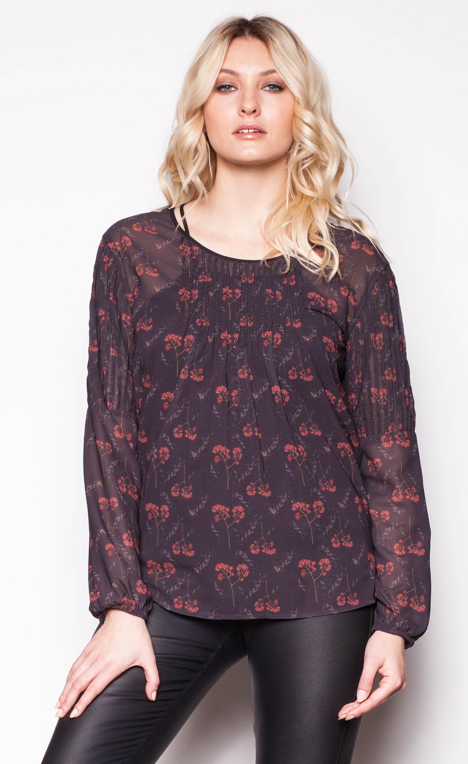 Merry Jane Top - Pink Martini Collection