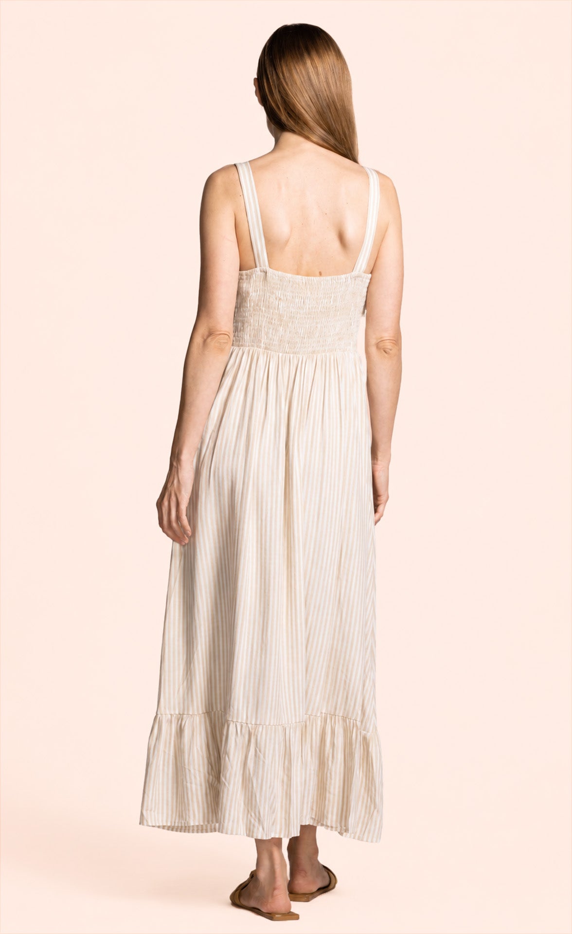 El Caprice Dress Beige