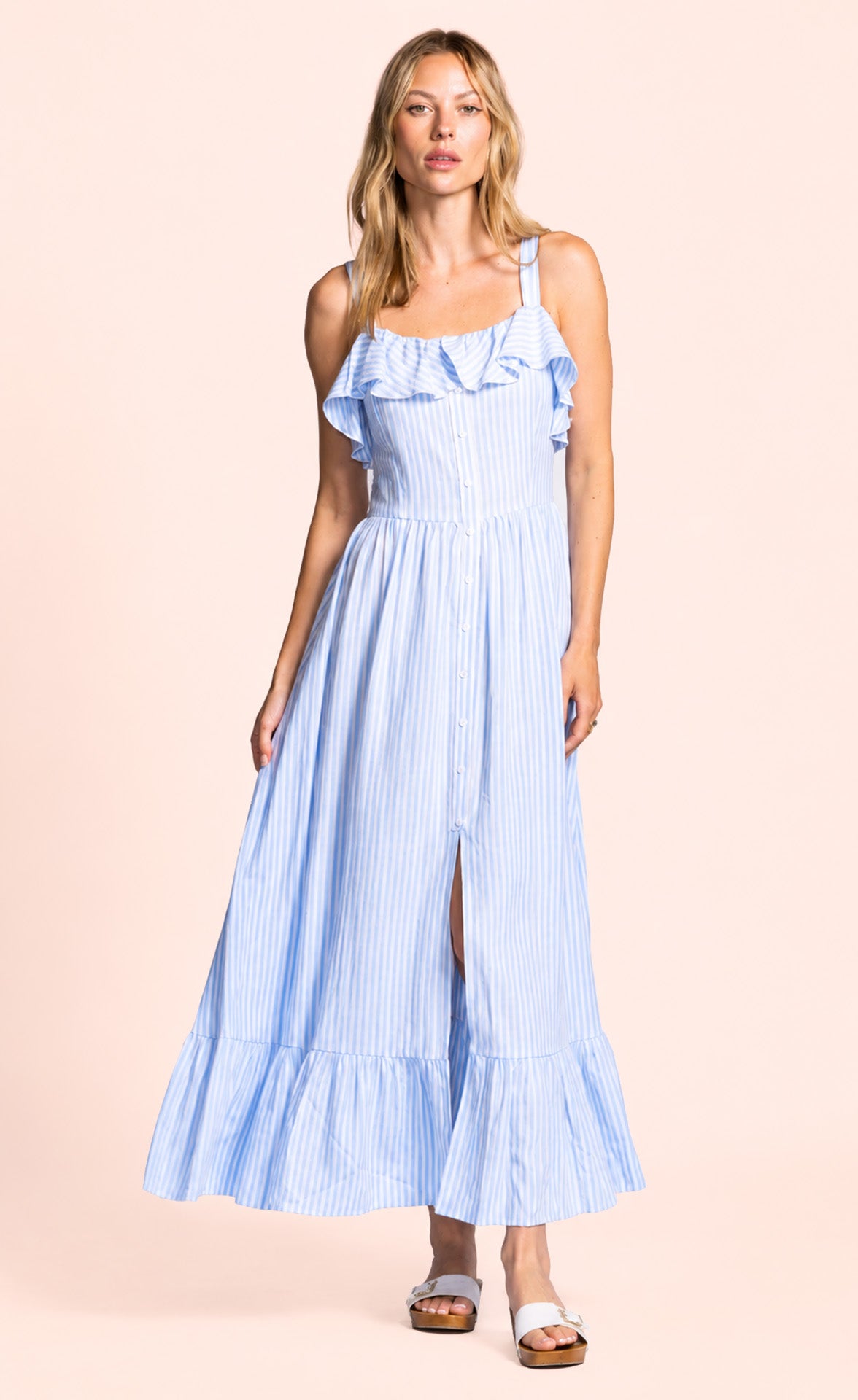El Caprice Dress Blue