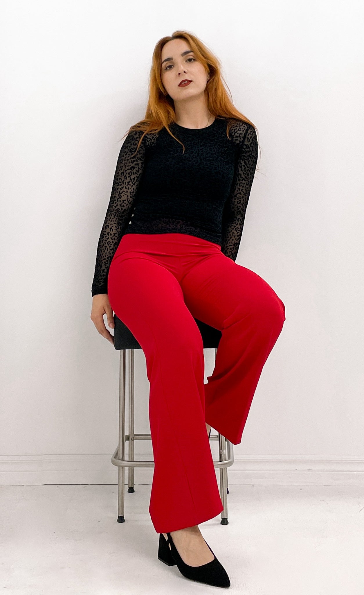 The Liliana Pants Red