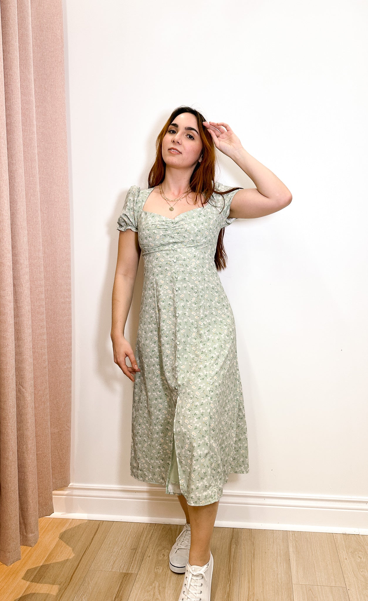 Diane Dress Green - Pink Martini Collection
