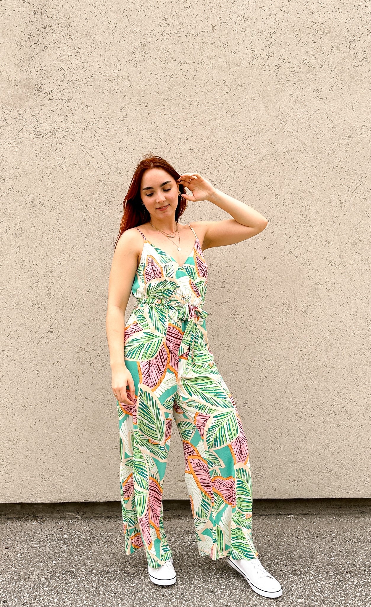Neda Jumpsuit - Pink Martini Collection