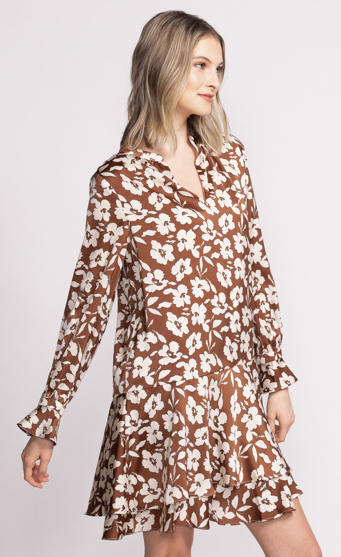 Jewel Dress - Brown