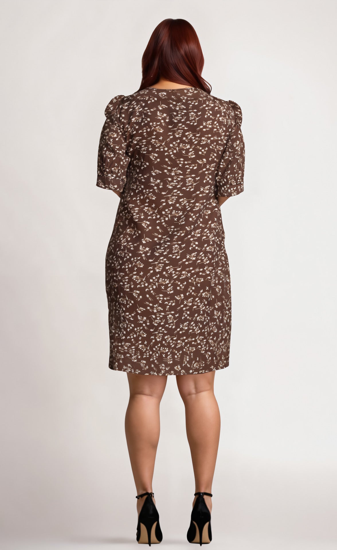 Kinsley Dress - Brown