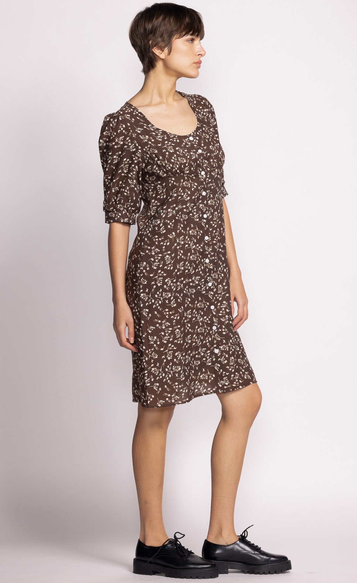 Kinsley Dress - Brown