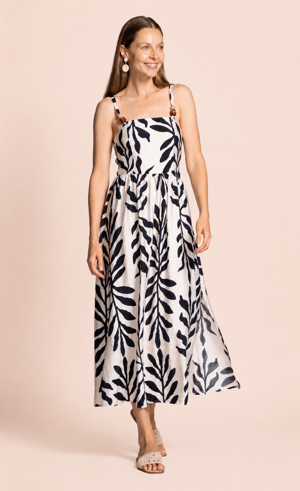 Magnolia Dress Navy