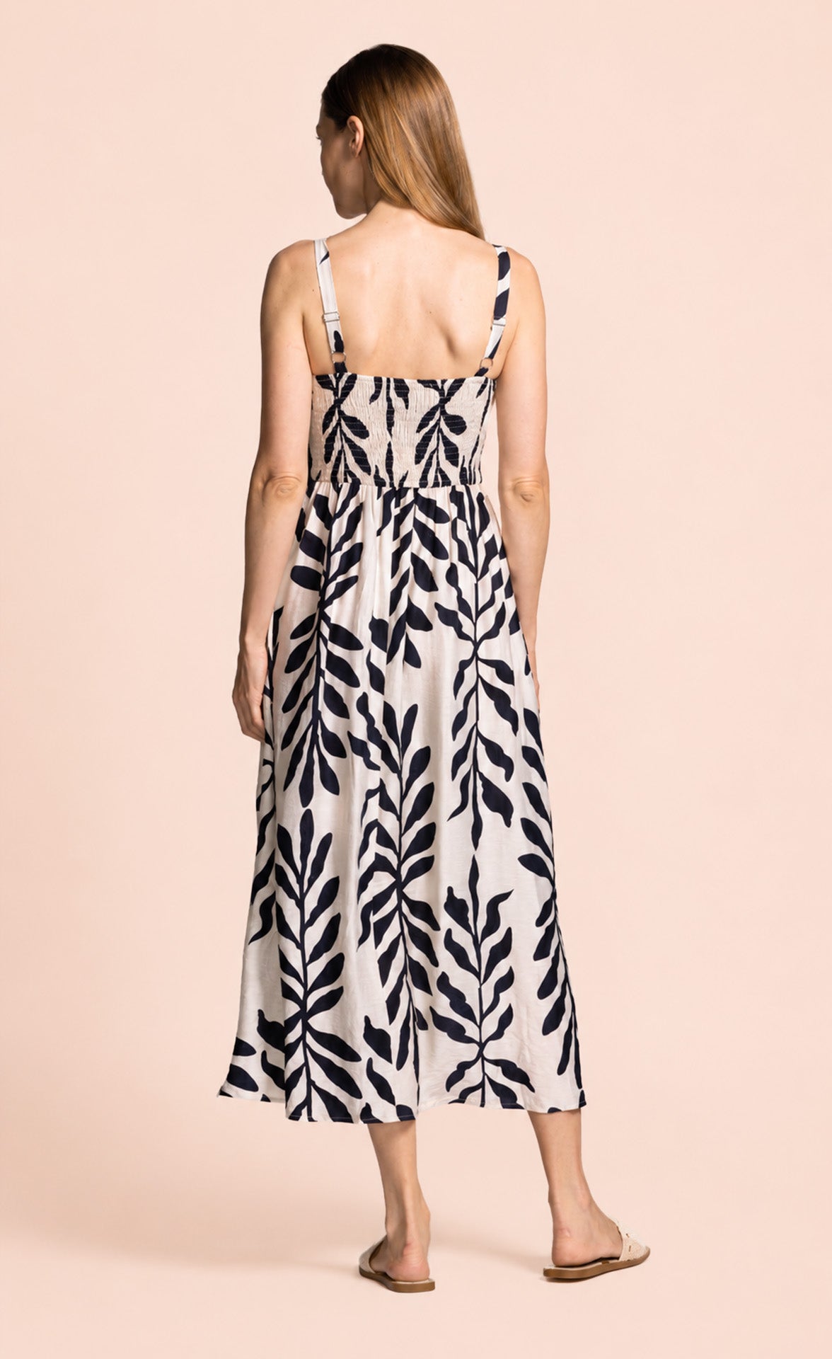 Magnolia Dress Navy