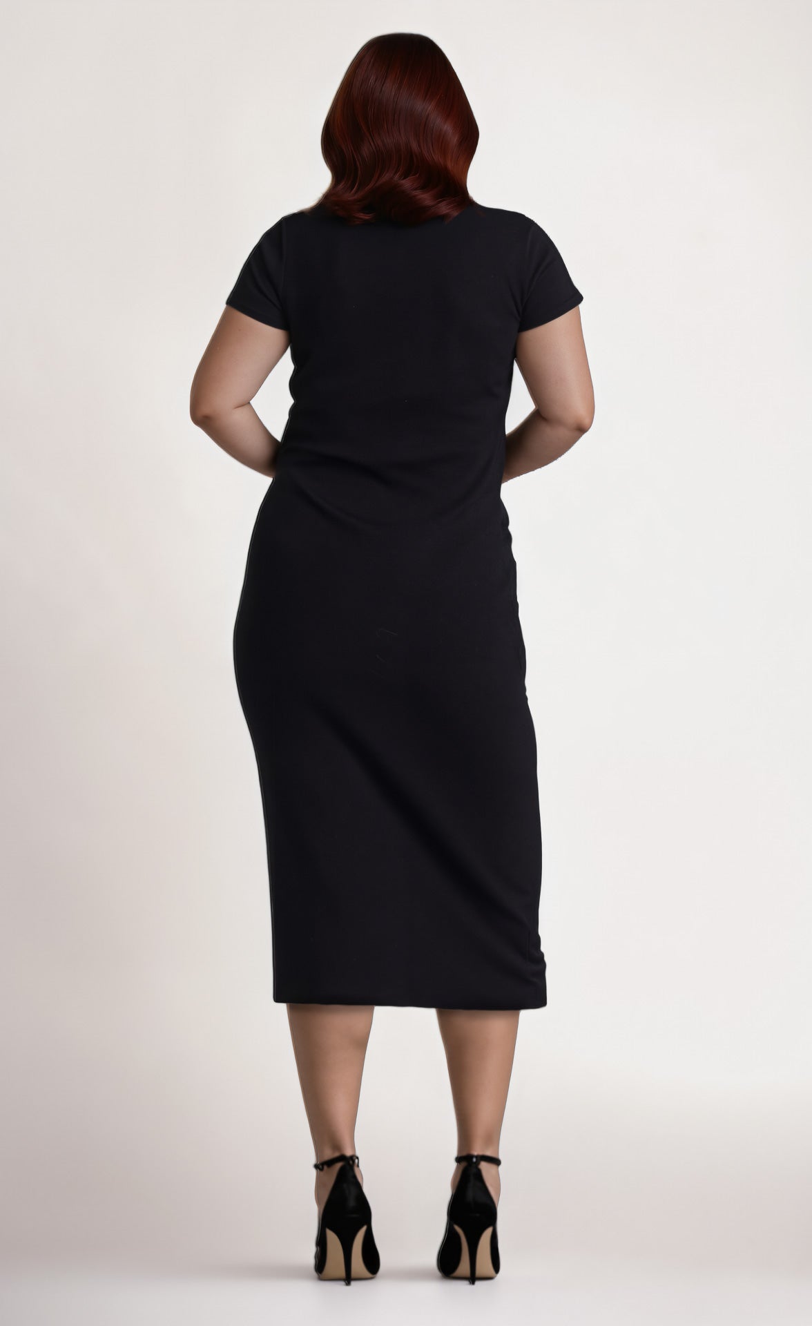 Paige Sweater Dress - Black