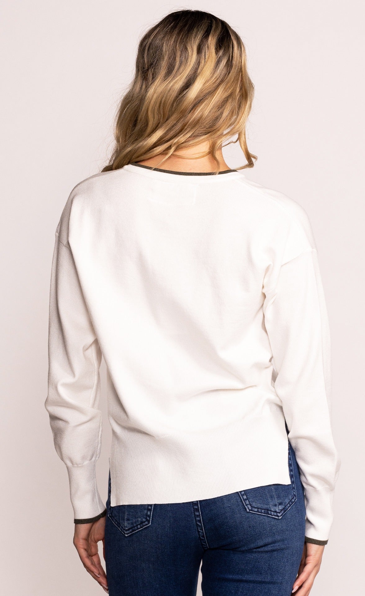 The Grace Sweater - White