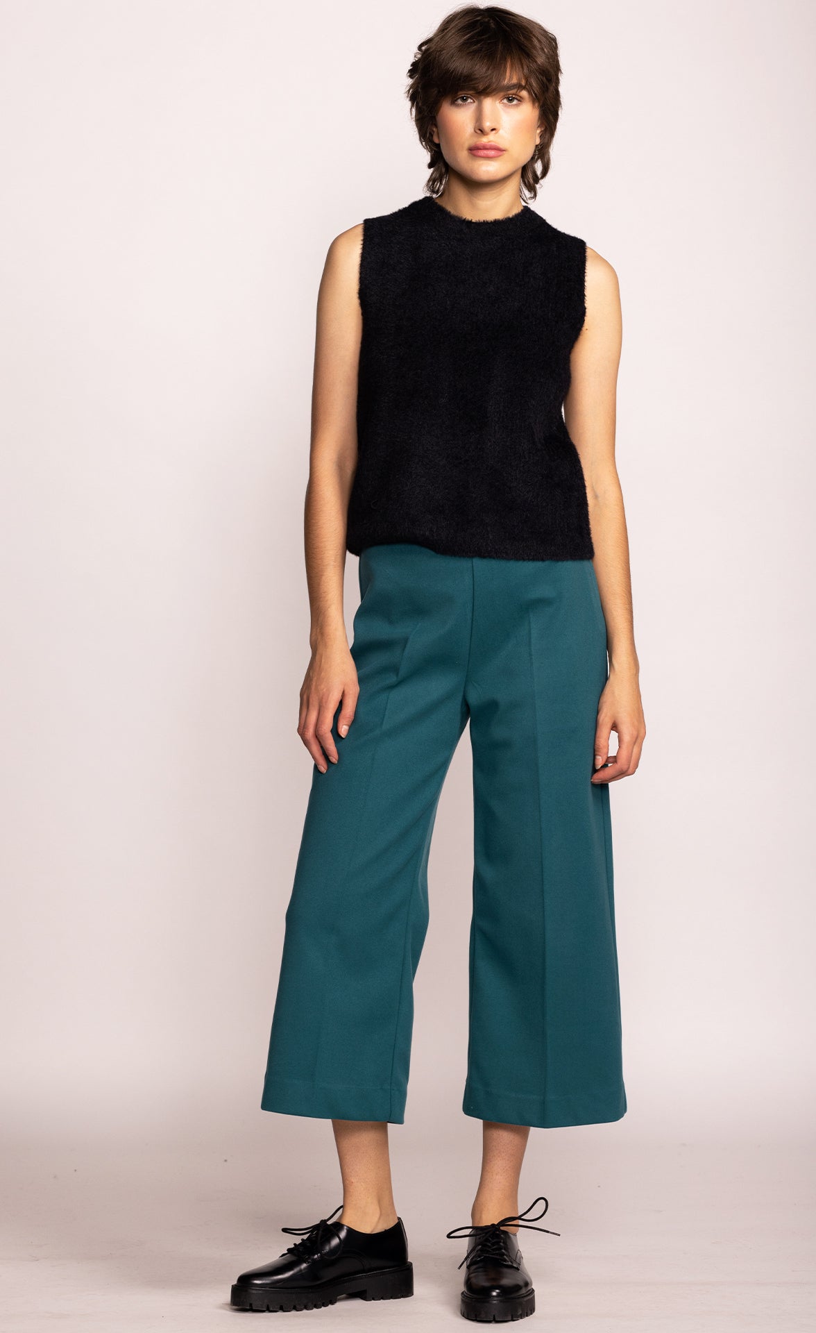 The Nadia Pant New Teal - Pink Martini Collection