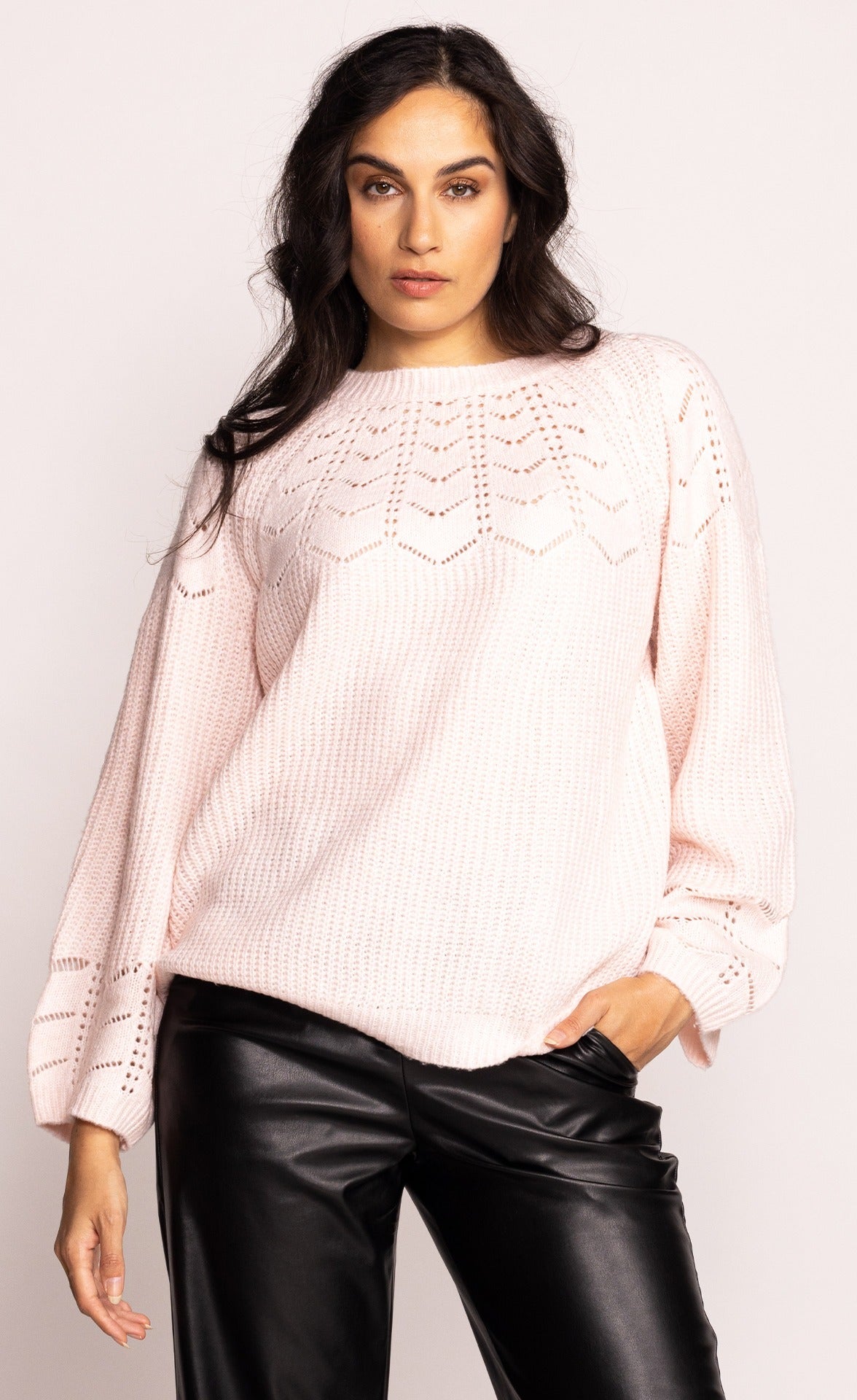 The Ella Sweater Pink
