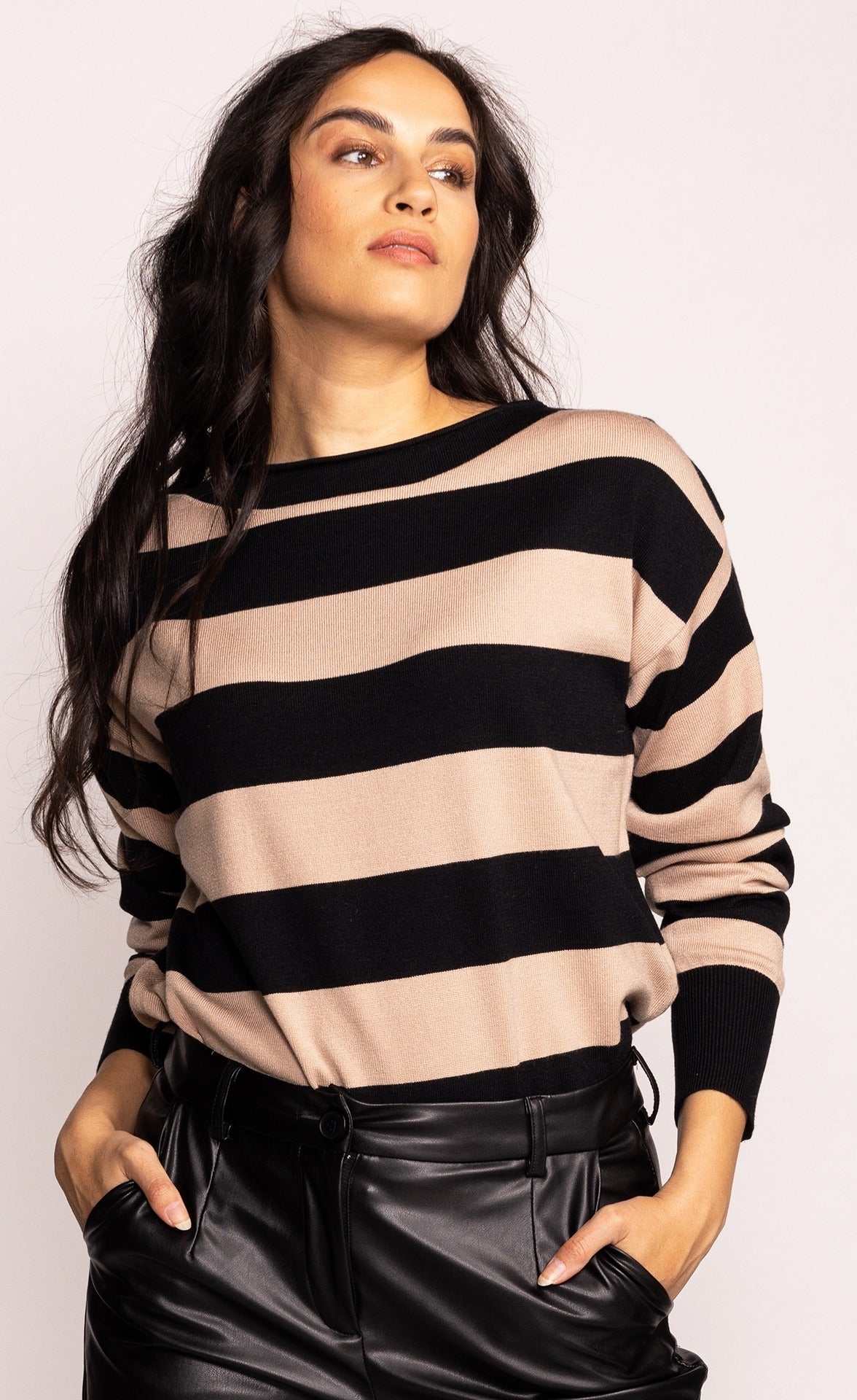 The Alison Sweater - Black - Pink Martini Collection