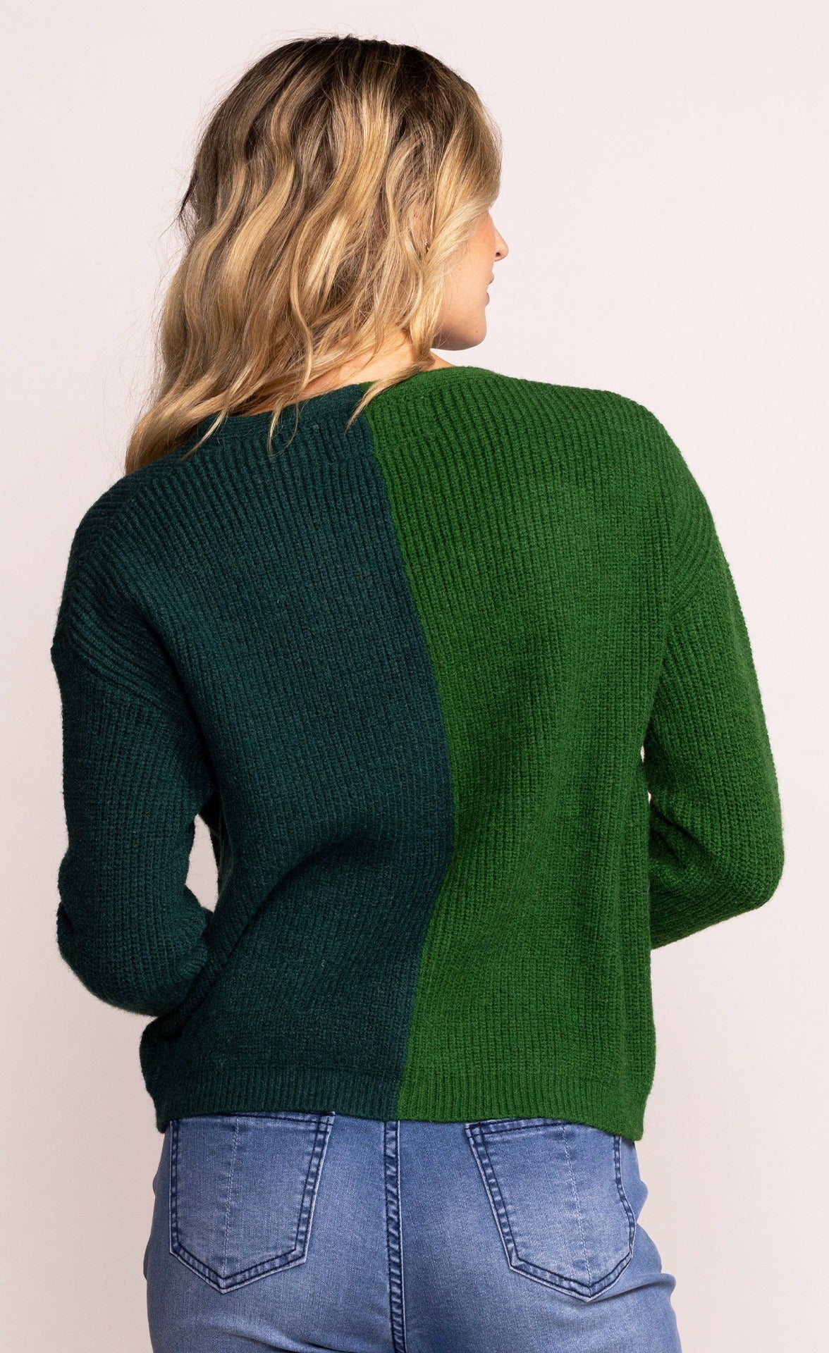 The Avery Sweater Green