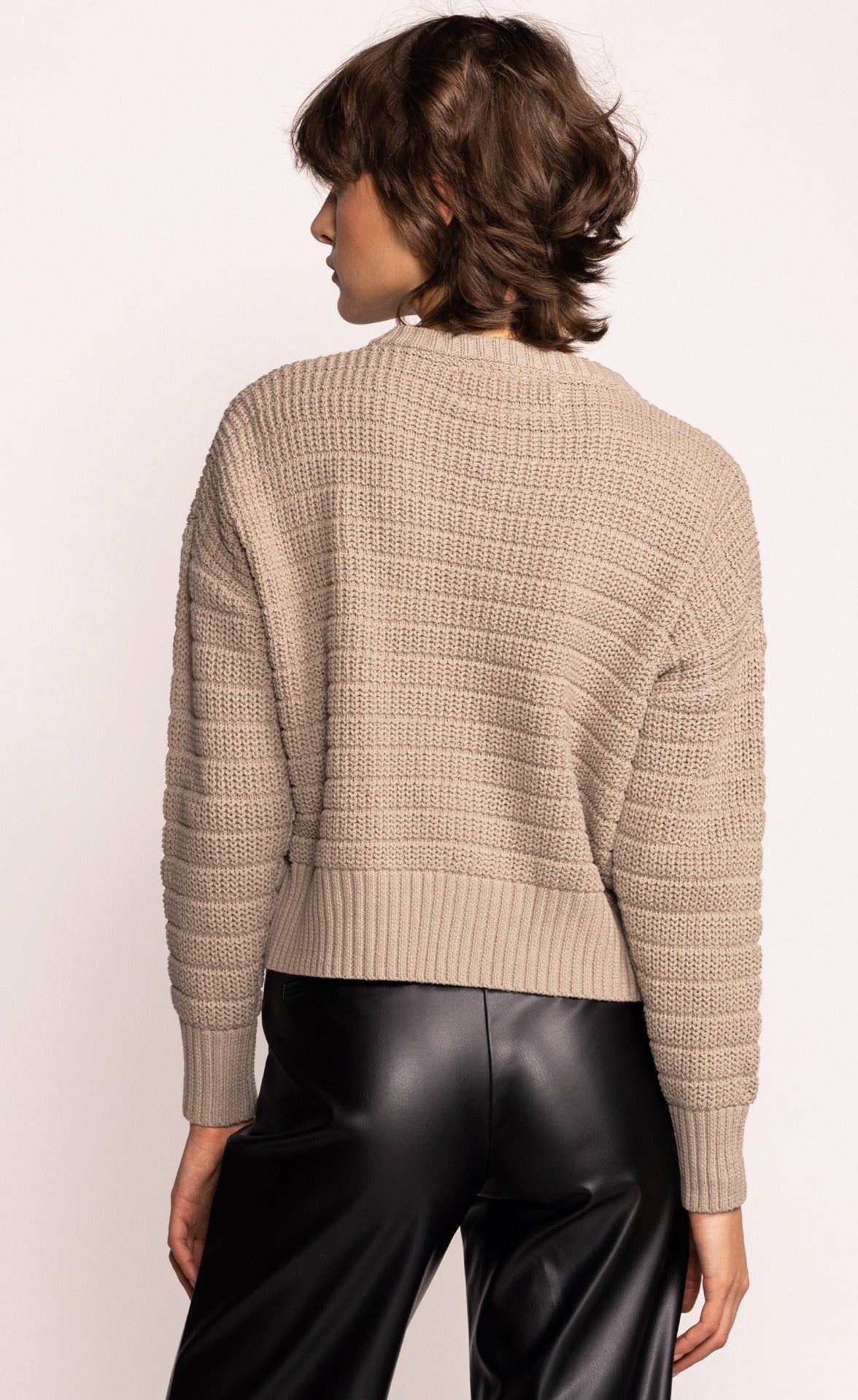 The Amalia Sweater - Taupe
