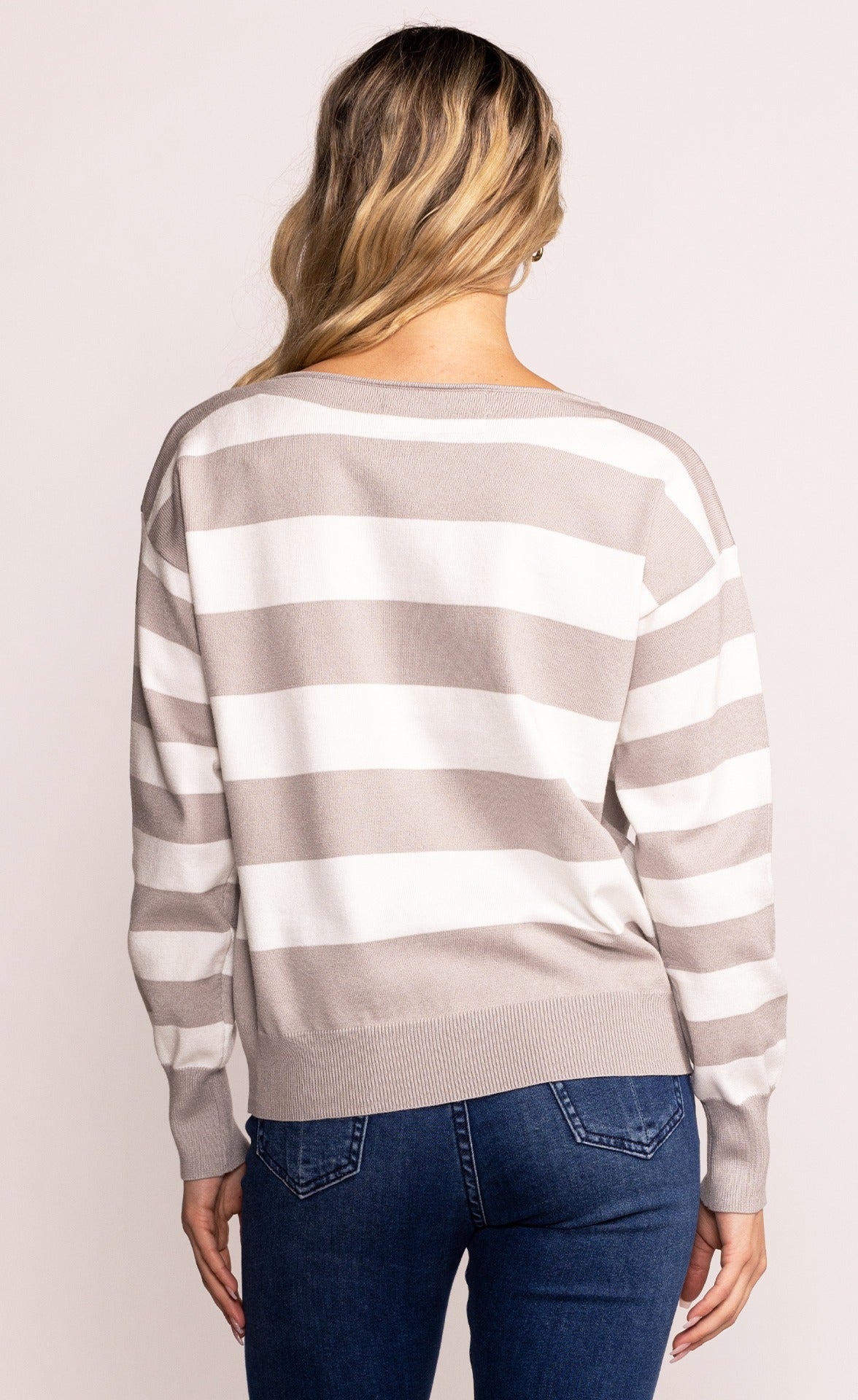 The Alison Sweater - Grey - Pink Martini Collection