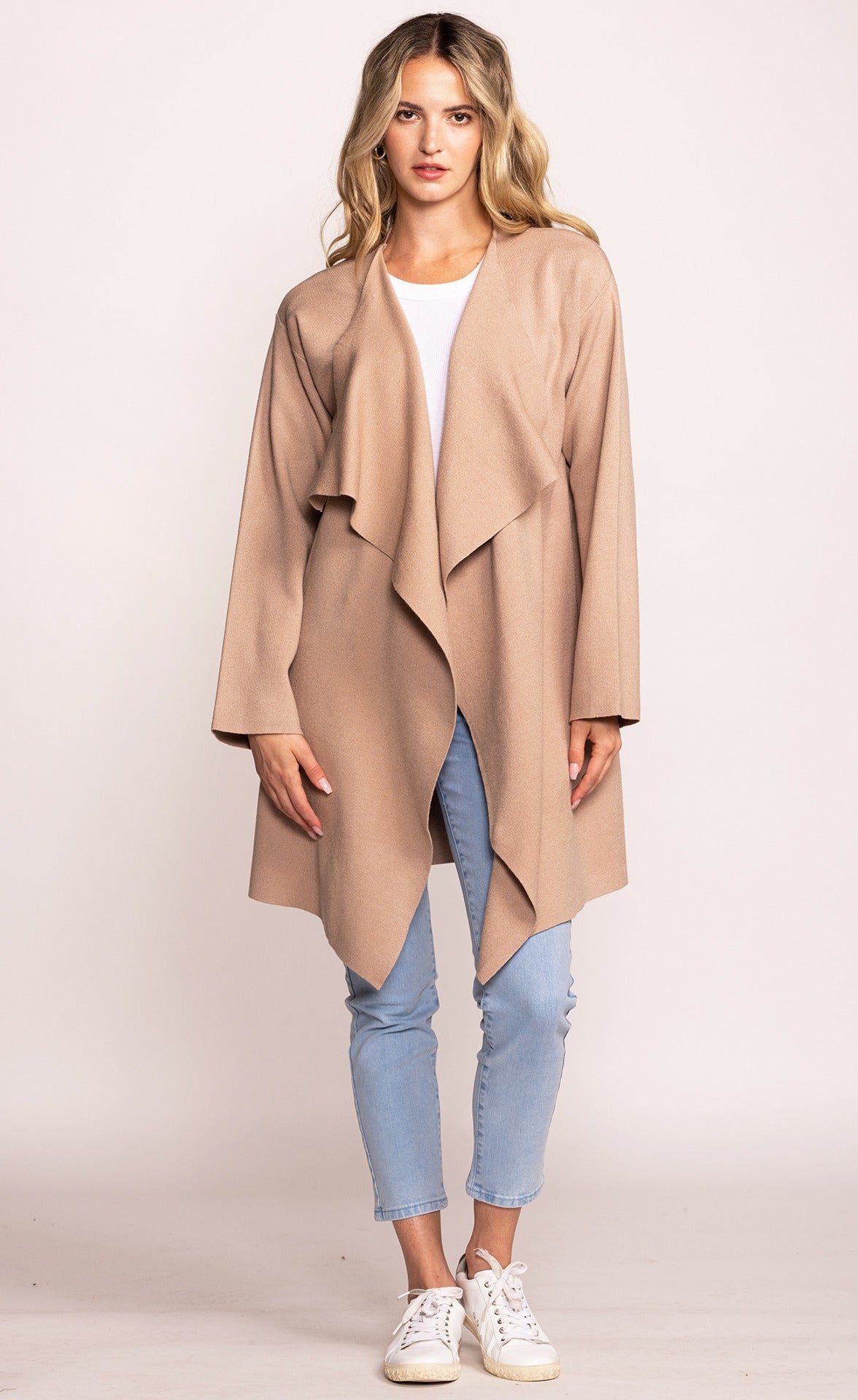 The Nora Coat Taupe