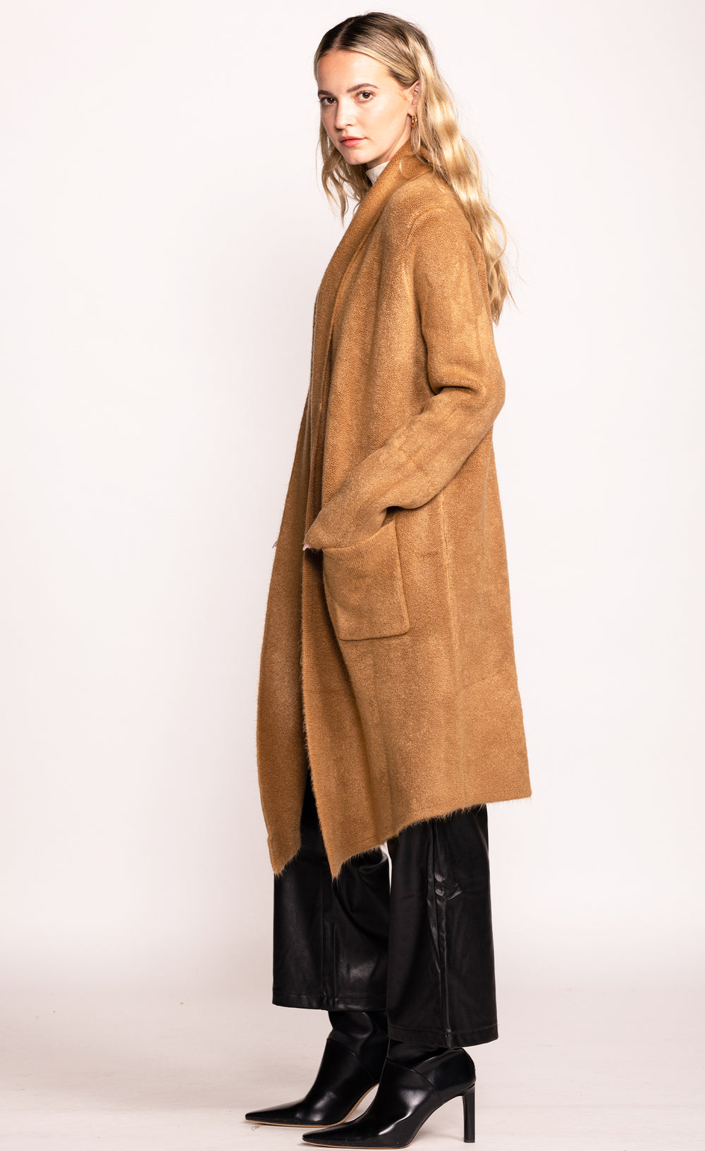 The Stockport Jacket Taupe Pink Martini Collection